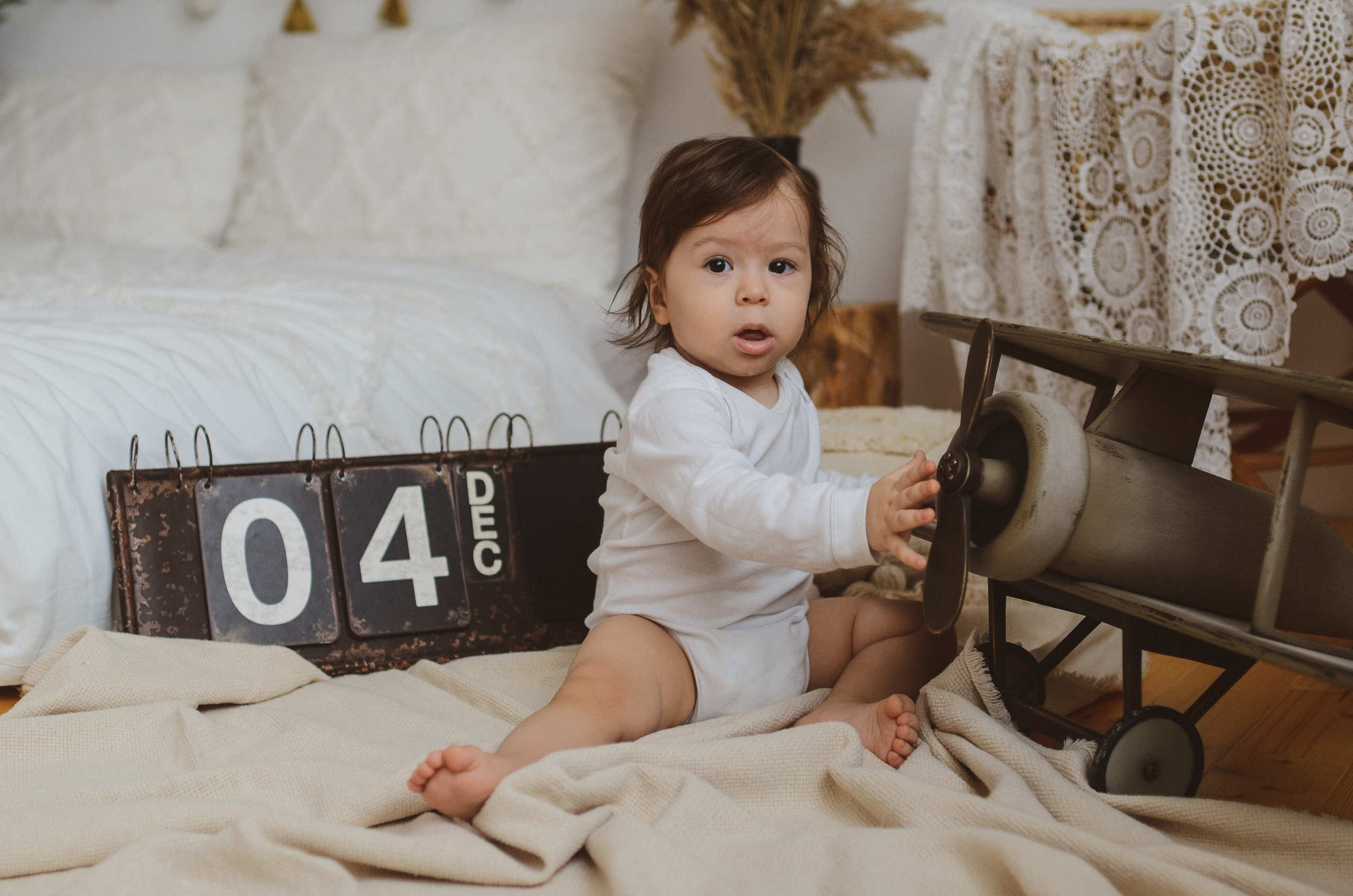 Адам 1 год. Портретный фотограф Алёна Счетчикова