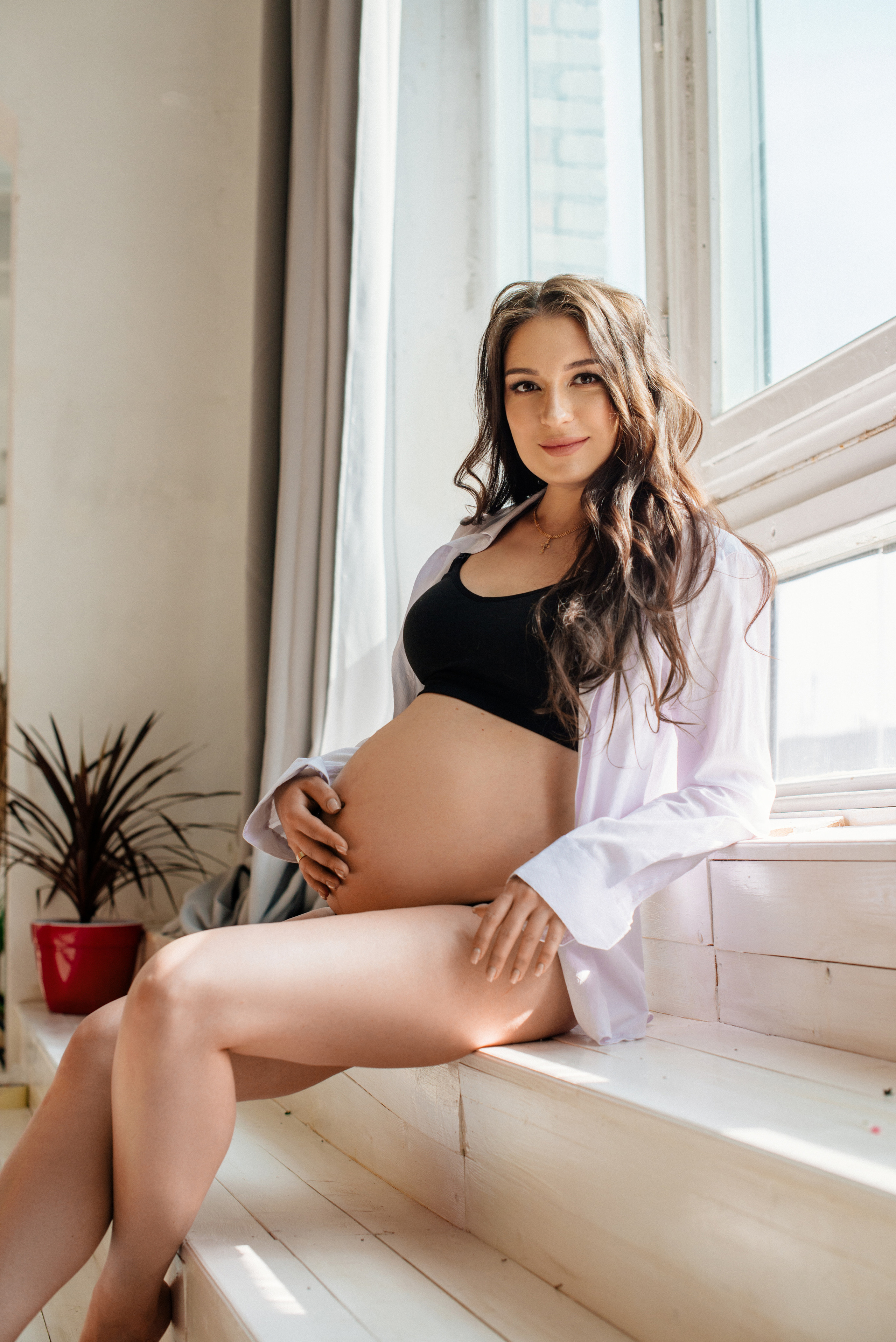 Элла в ожидании. Фотограф Анна Бахман