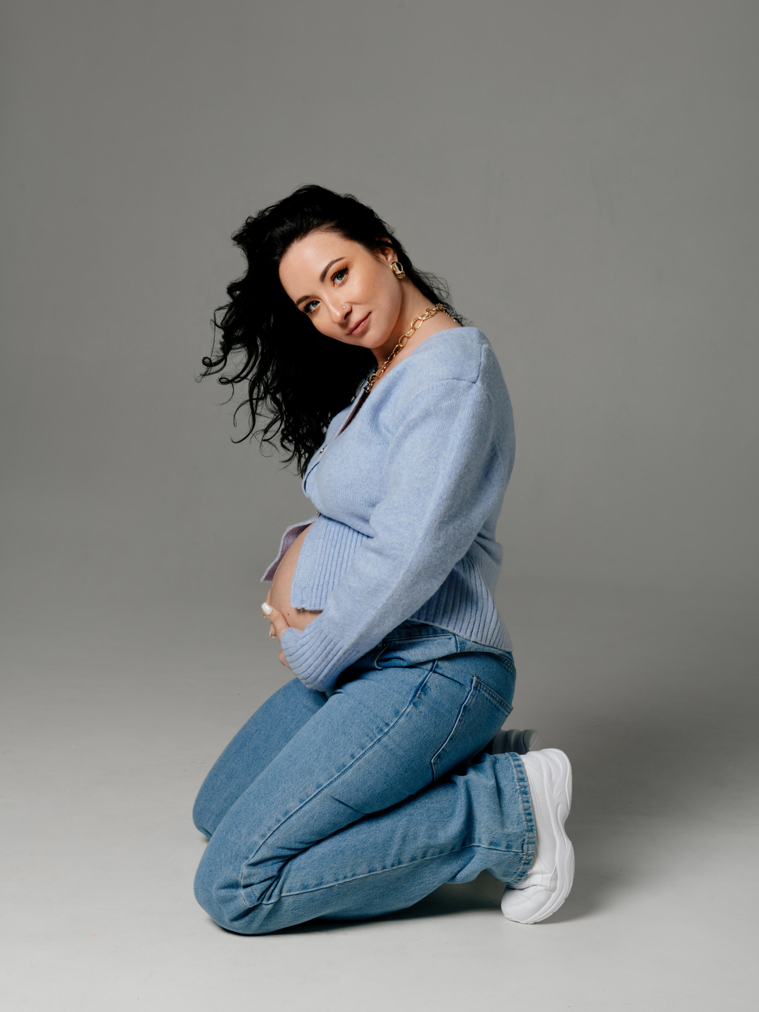 Александра в ожидании. Фотограф Анна Бахман