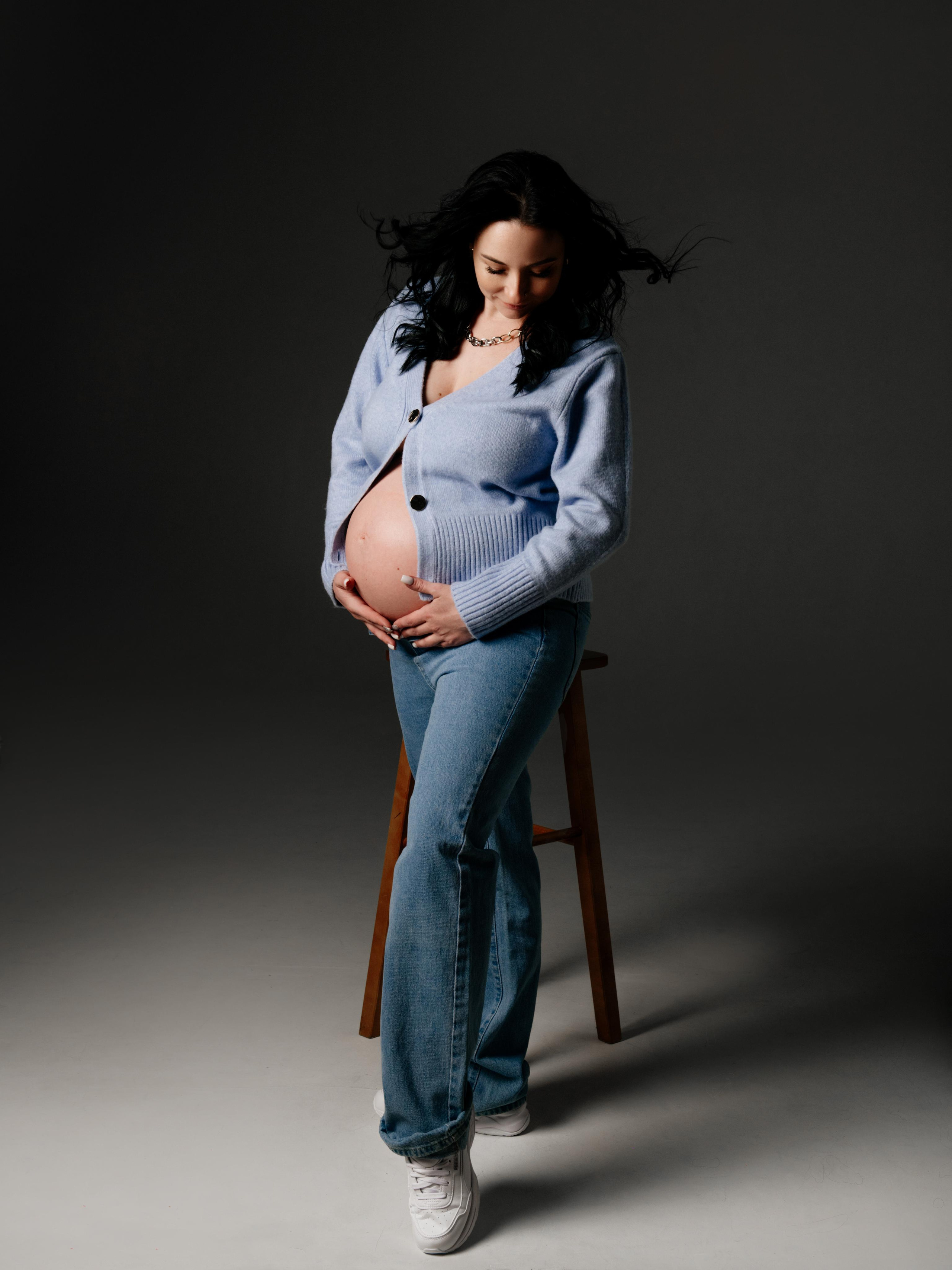 Александра в ожидании. Фотограф Анна Бахман