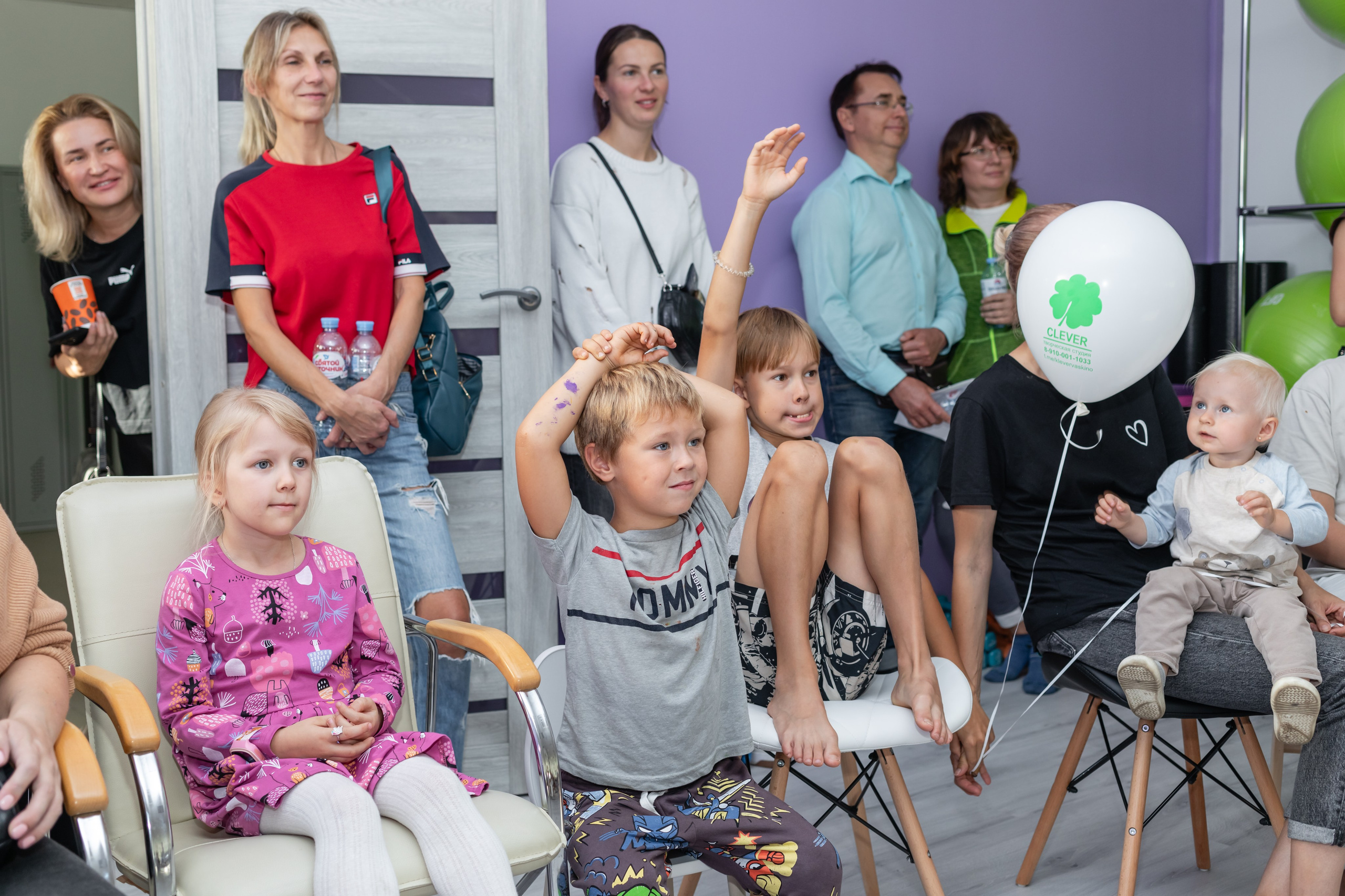 Открытие студии Клевер. Фотограф Алина Гашникова