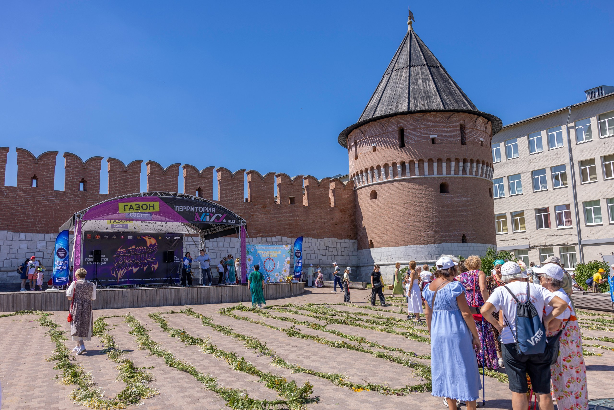 Фестиваль «Ромашковый хоровод». Северная ходьба. Фотограф в Туле Крупский АнДРей. Фотостудия «КАДР71» в Туле