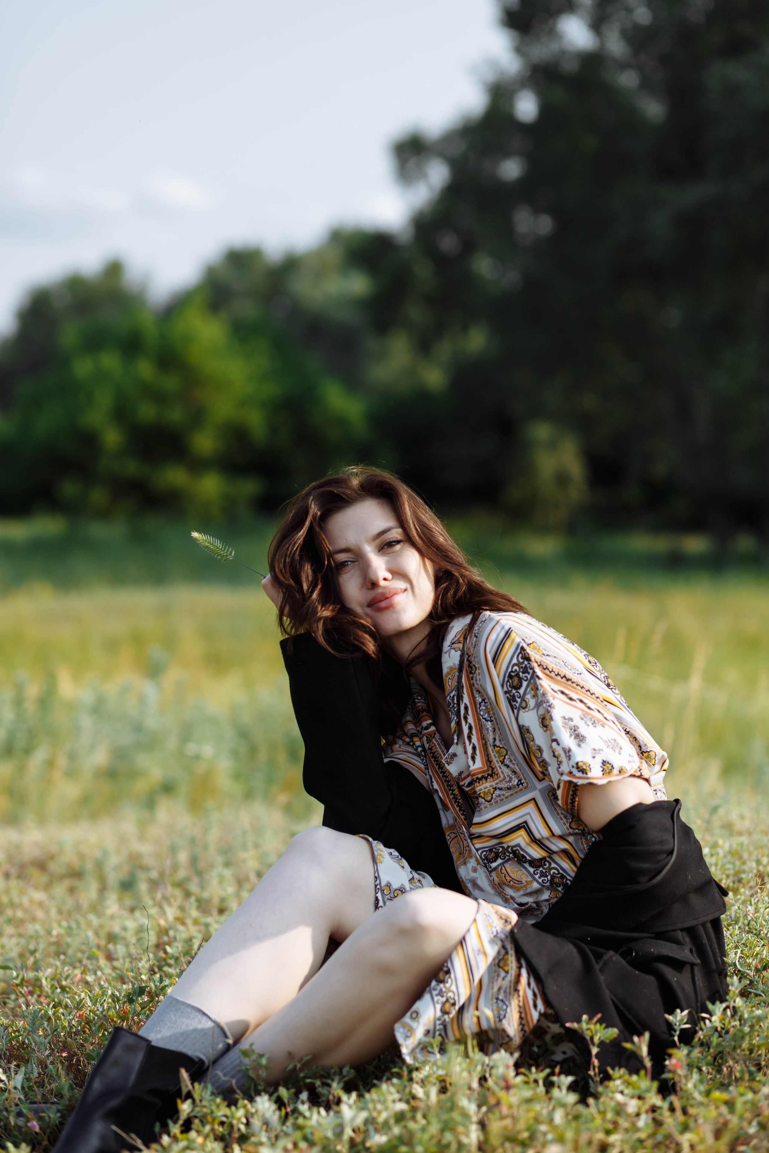 Анютка прогулочная съёмка. Женский фотограф в Оренбурге Ирина Заводчикова