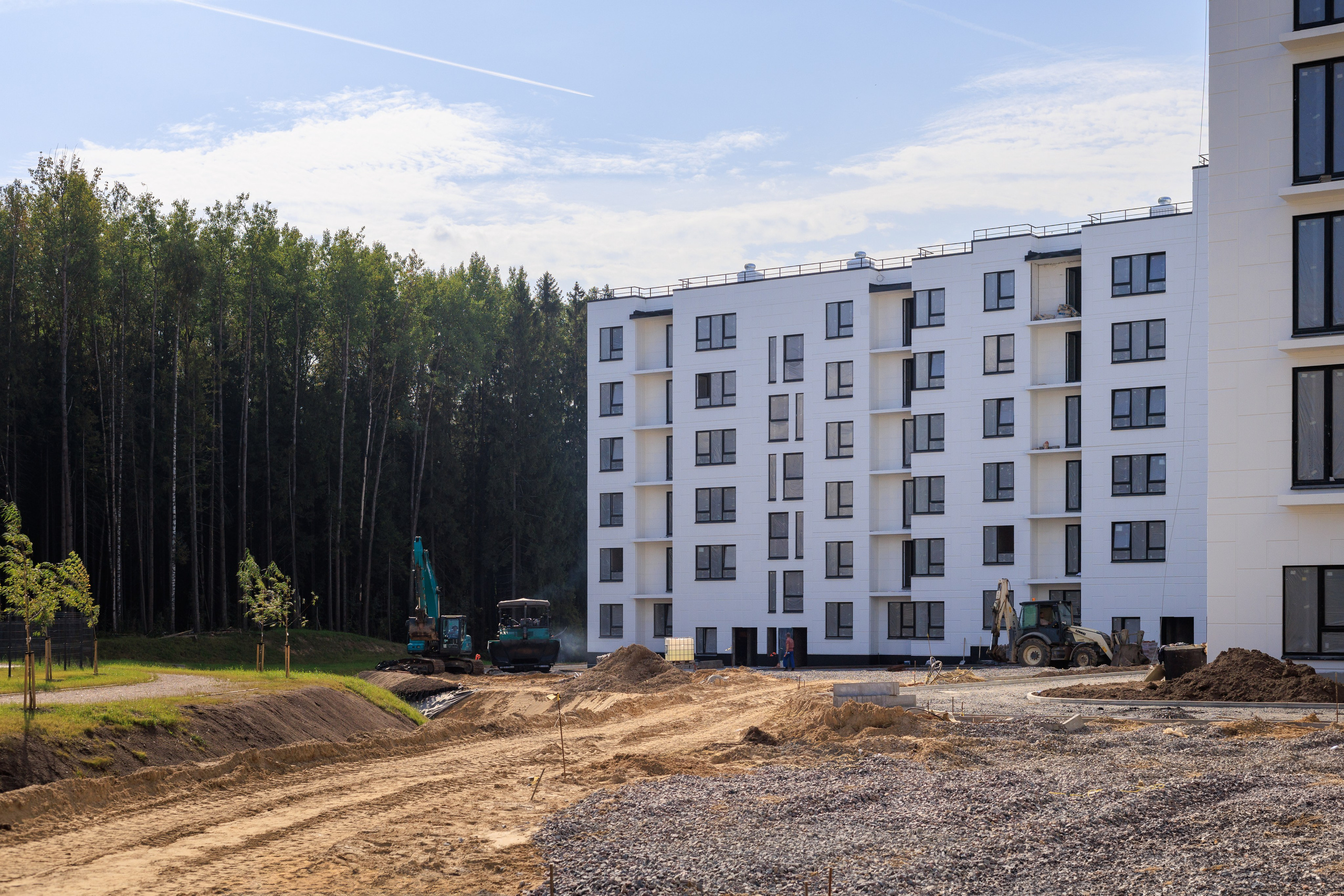 Архитектурная и репортажная фотосъёмка для застройщика