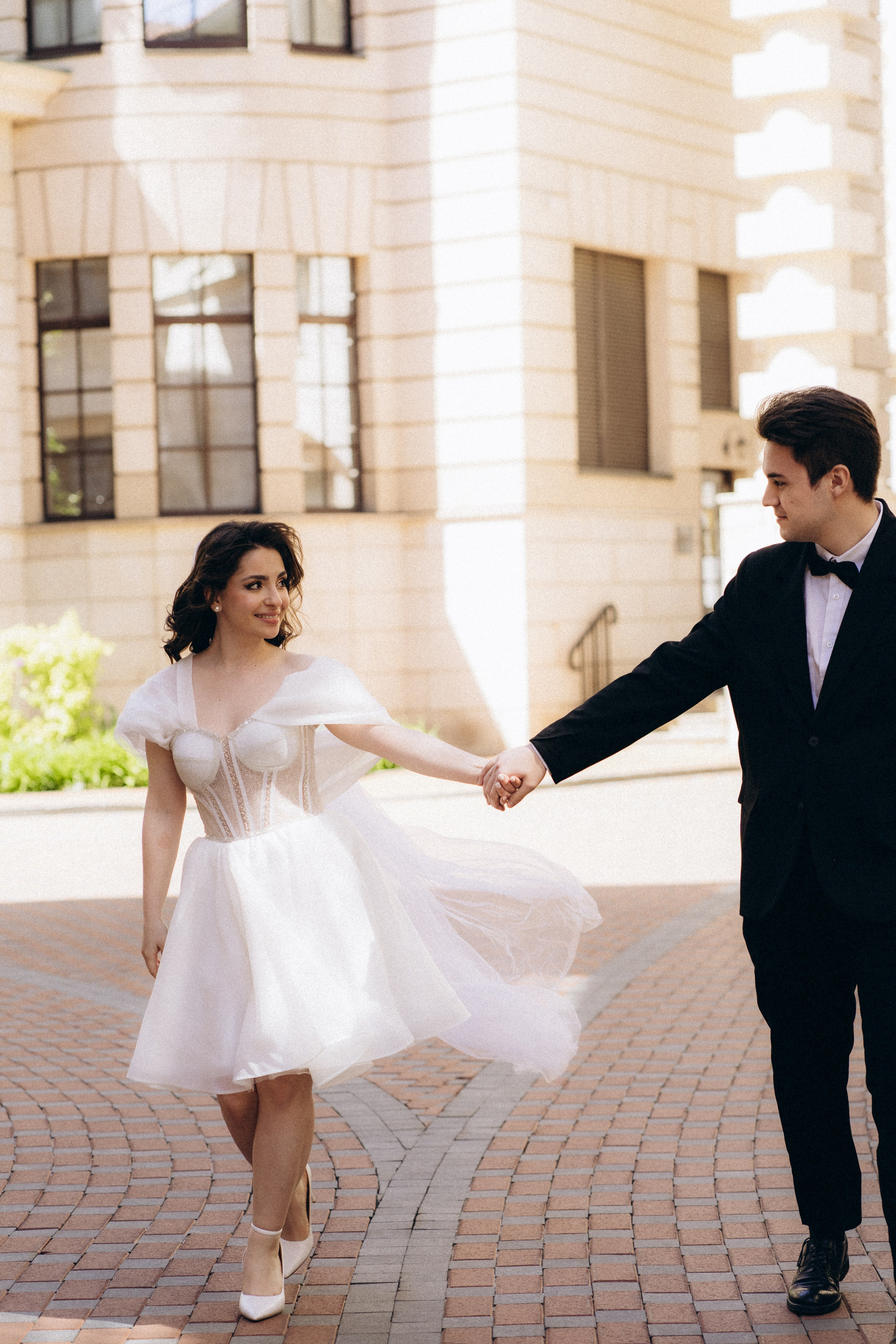 Свадебная фотопрогулка в Москве по центру города. Свадебный фотограф в Москве Анна Полушина