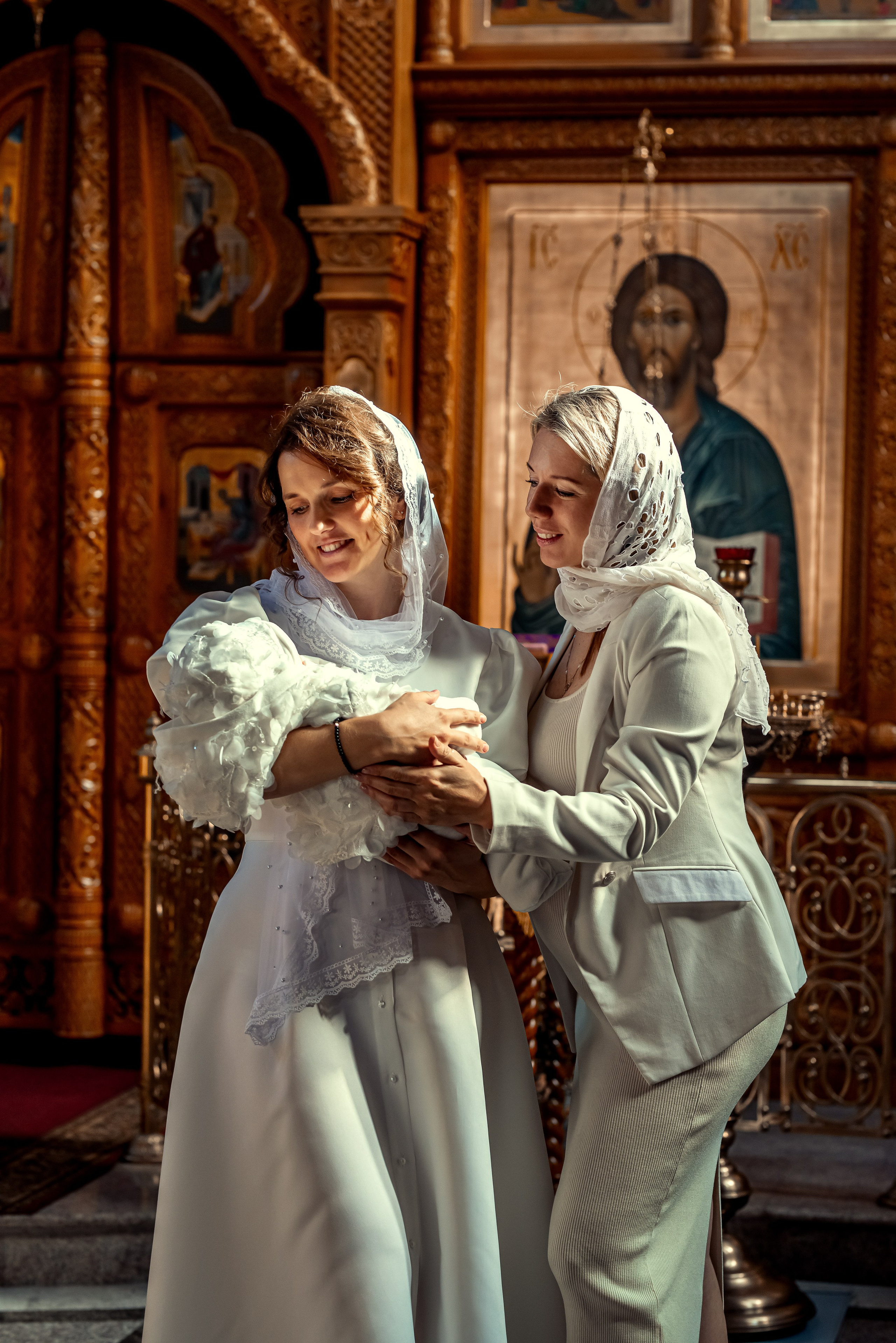 Таинство Крещения Александры. Фотограф Таинств Крещения и Венчания в г. Курске