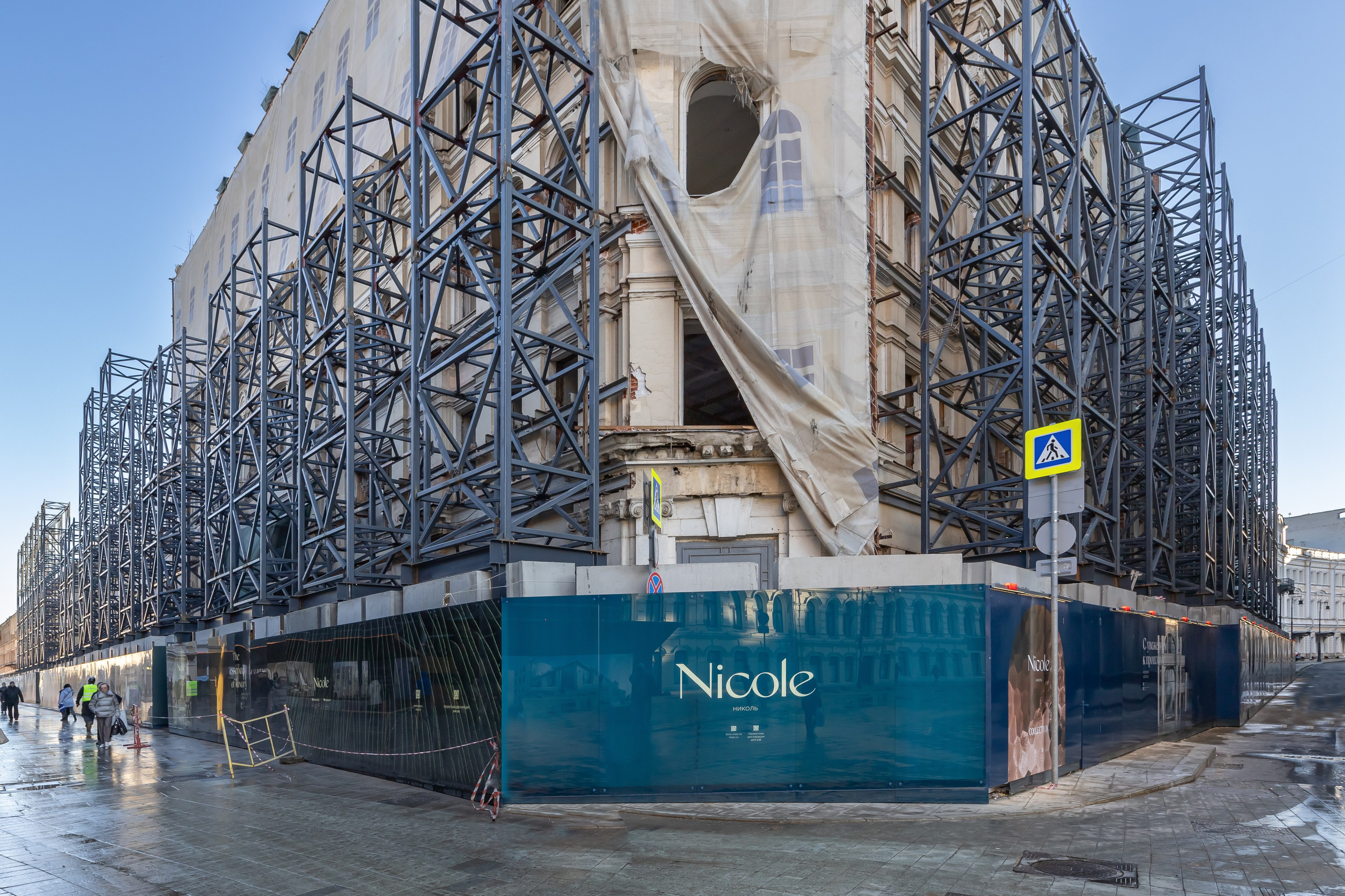 Съемка для строительной компании в Богоявленском переулке. Интерьерный фотограф в Москве Сергей Чекмезов