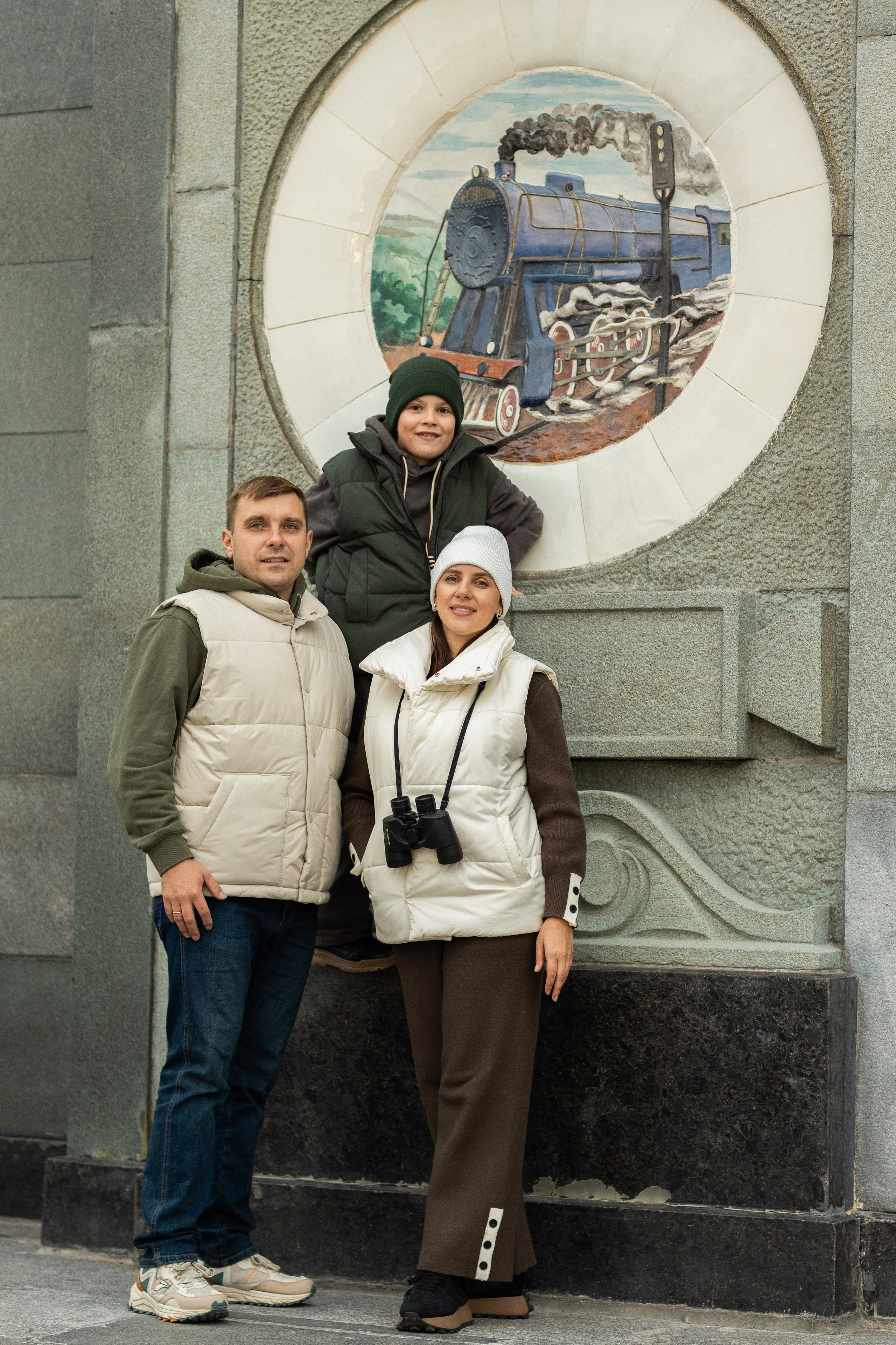 Осень на Речном вокзале. Семейный и детский фотограф в Москве Олеся Маркина
