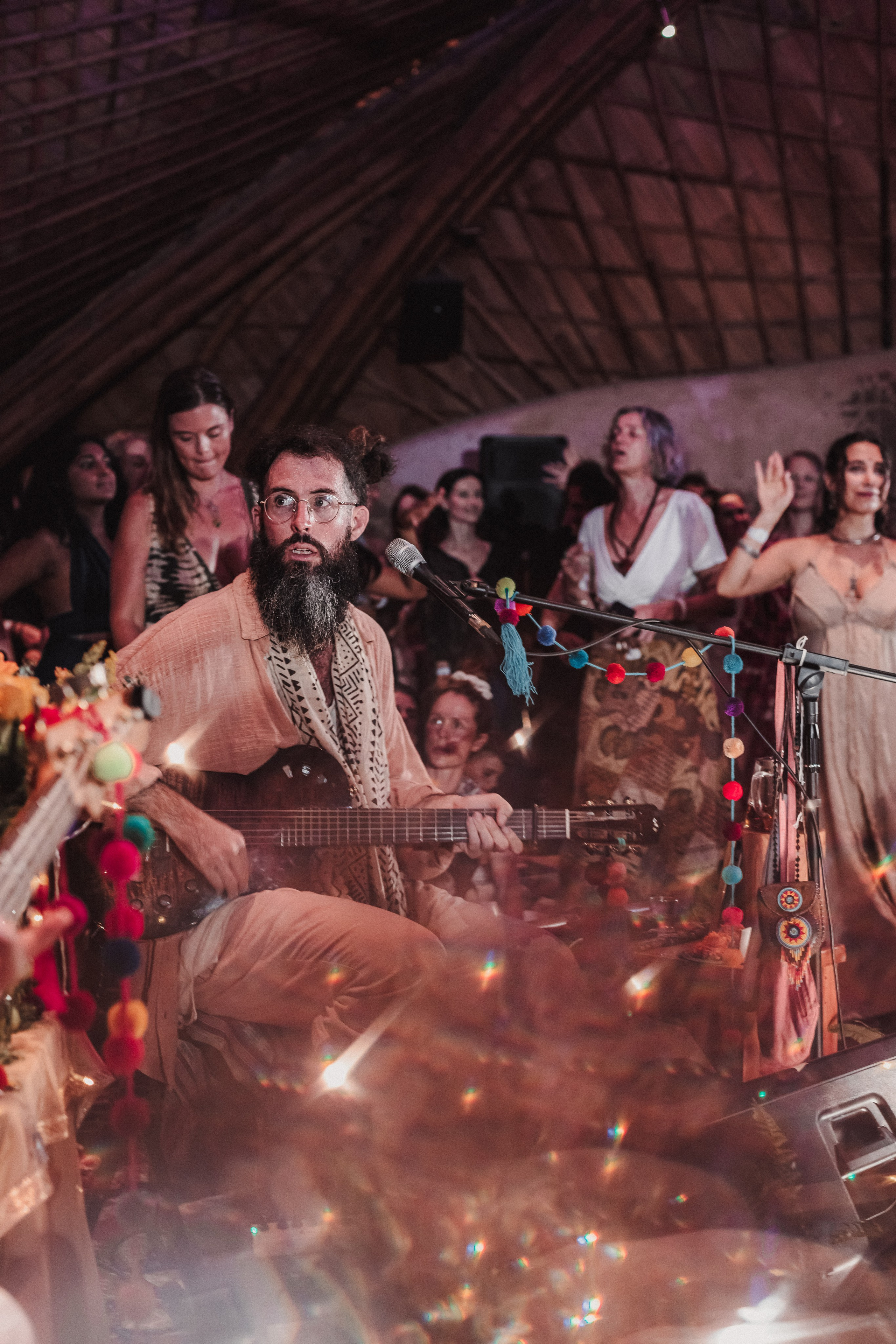 Hanuman Project kirtan at Alchemy march. Mariam Bagdasaryan