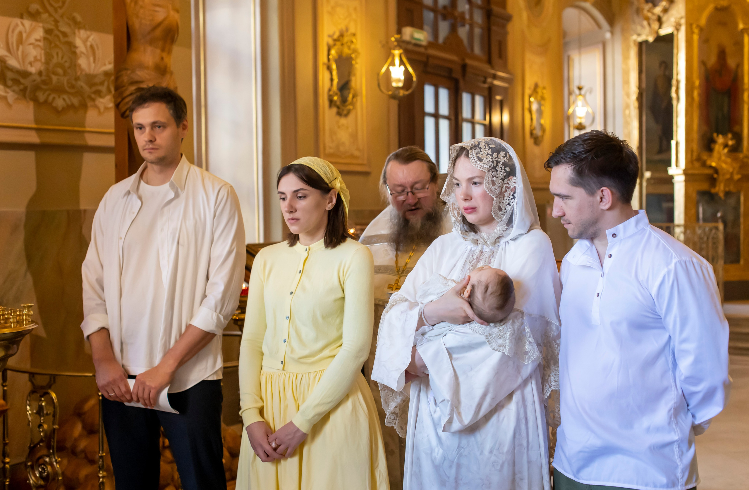 Крещение Елизаветы в Храме Климента Папы Римского. Свадебный и семейный фотограф в Москве Ирина Гончарова