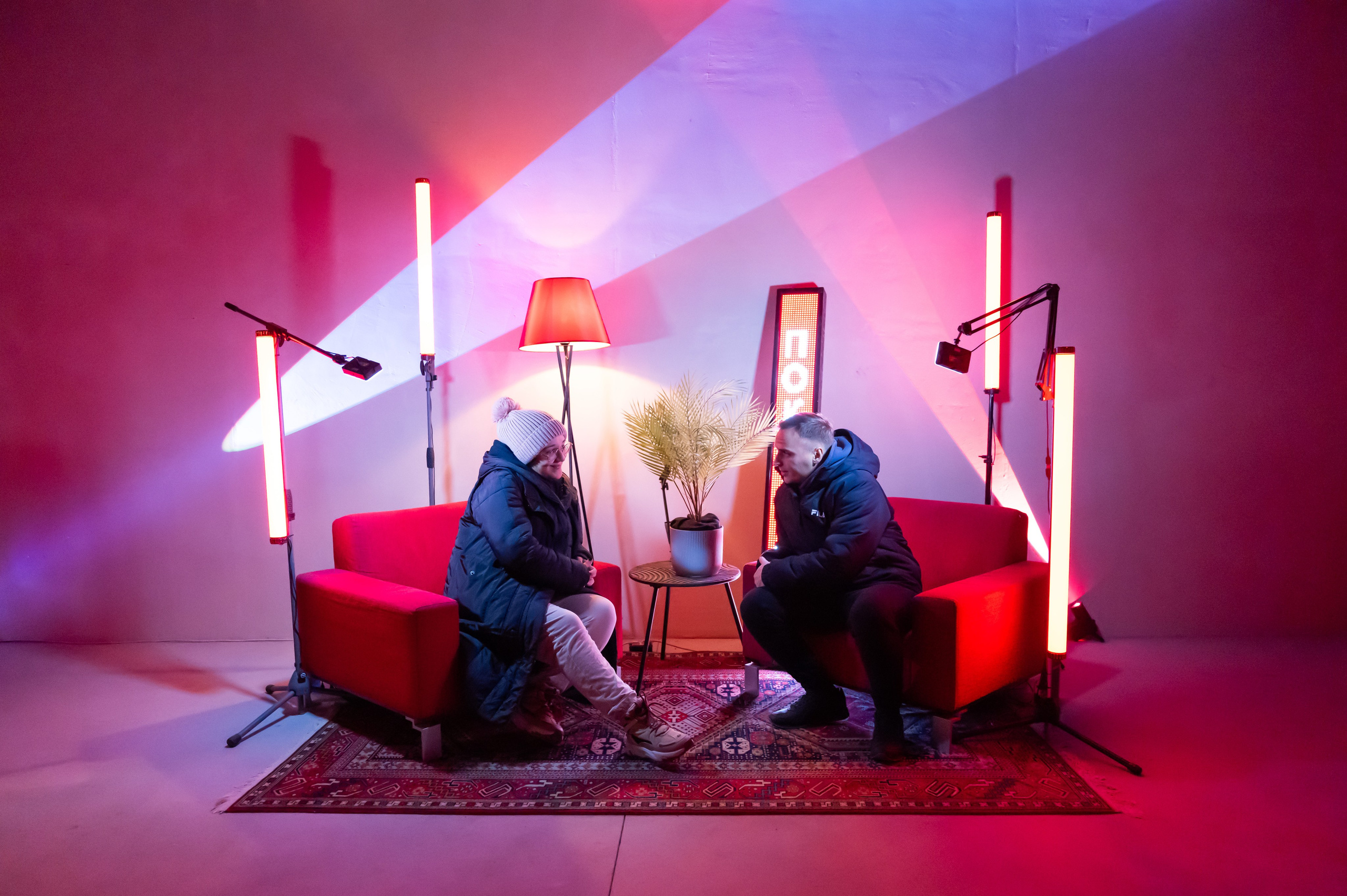 Световое шоу от ЖК «Герои поколений». Свадебный фотограф Виктория Баталина