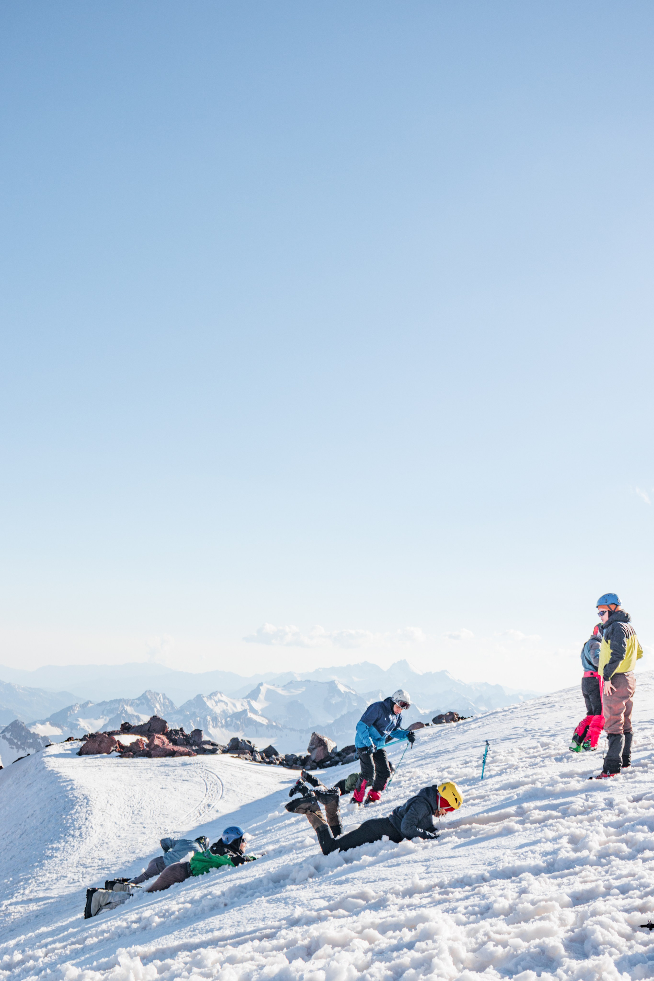 Снежно-ледовые занятия. Фотограф на трекинг и восхождение Эльбрус, Приэльбрусье. Елизавета Бобок