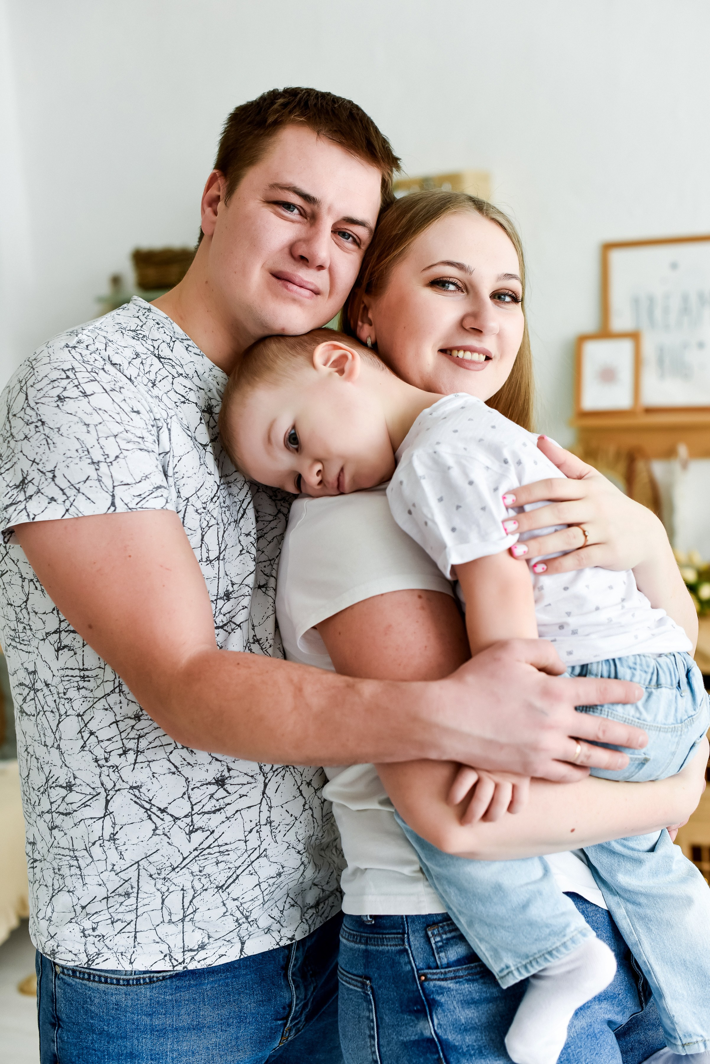 Семья Анечки, Сергея и Вовочки