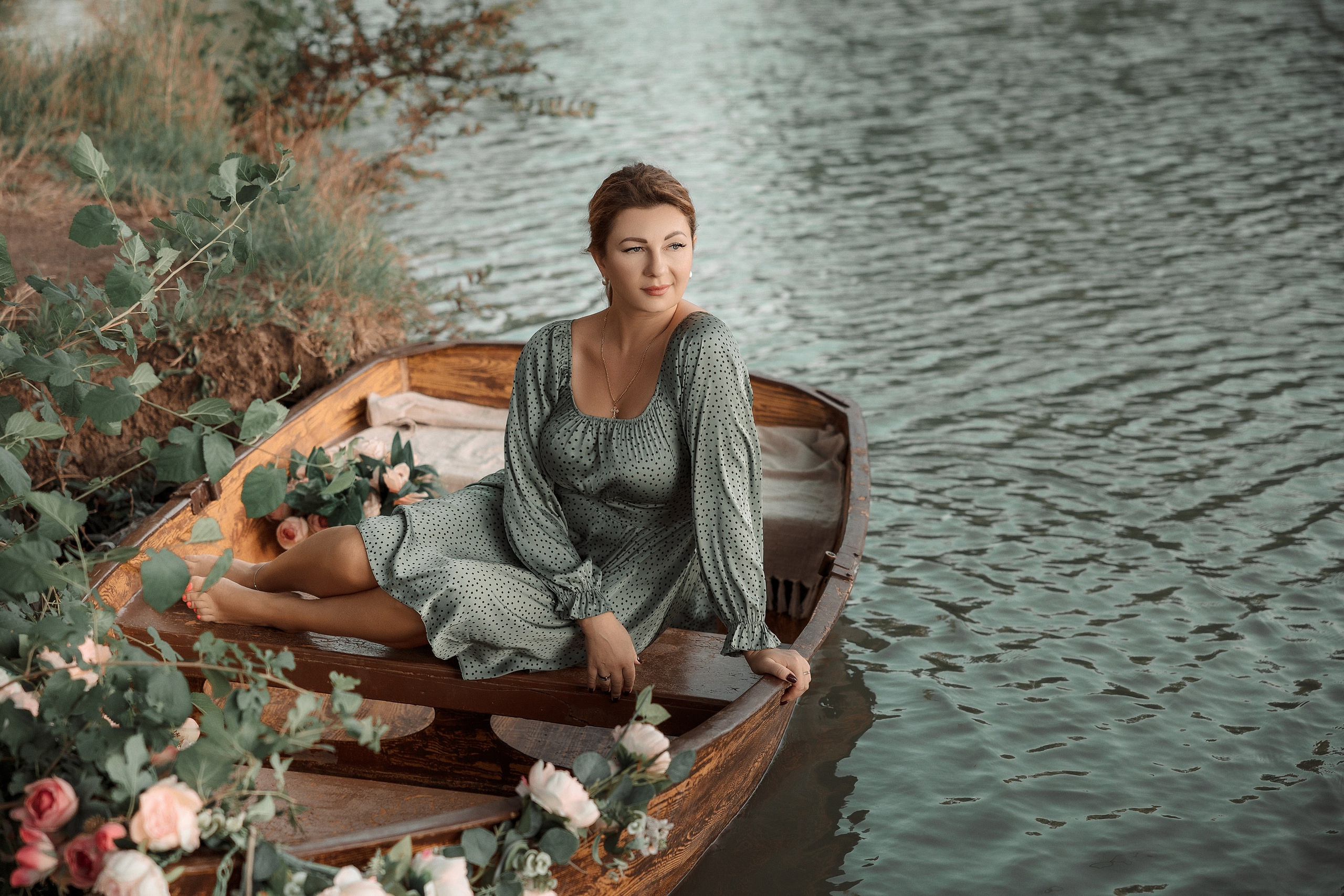 Цветочная лодка. Семейный и детский фотограф в Краснодаре Ксения Новикова