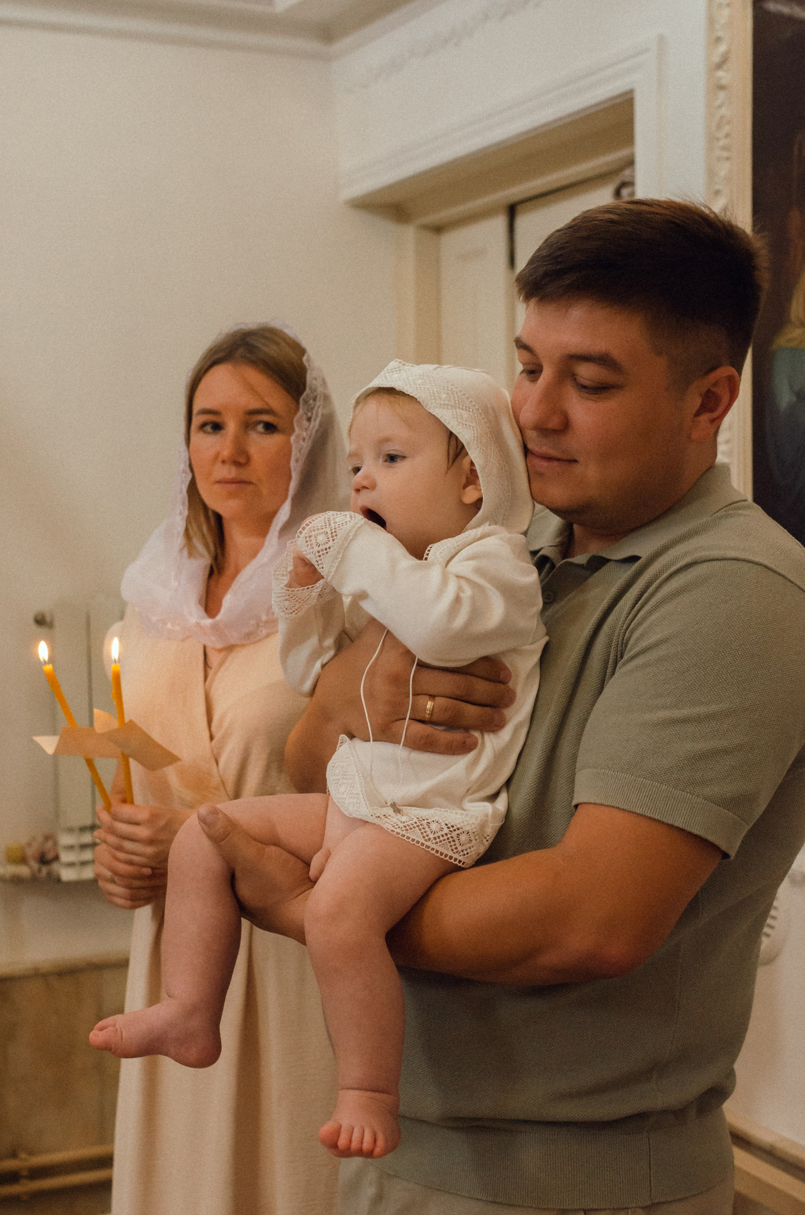 Таинство крещения Богдана. Семейный фотограф в Барнауле и Санкт-Петербурге Ирина Ястребова