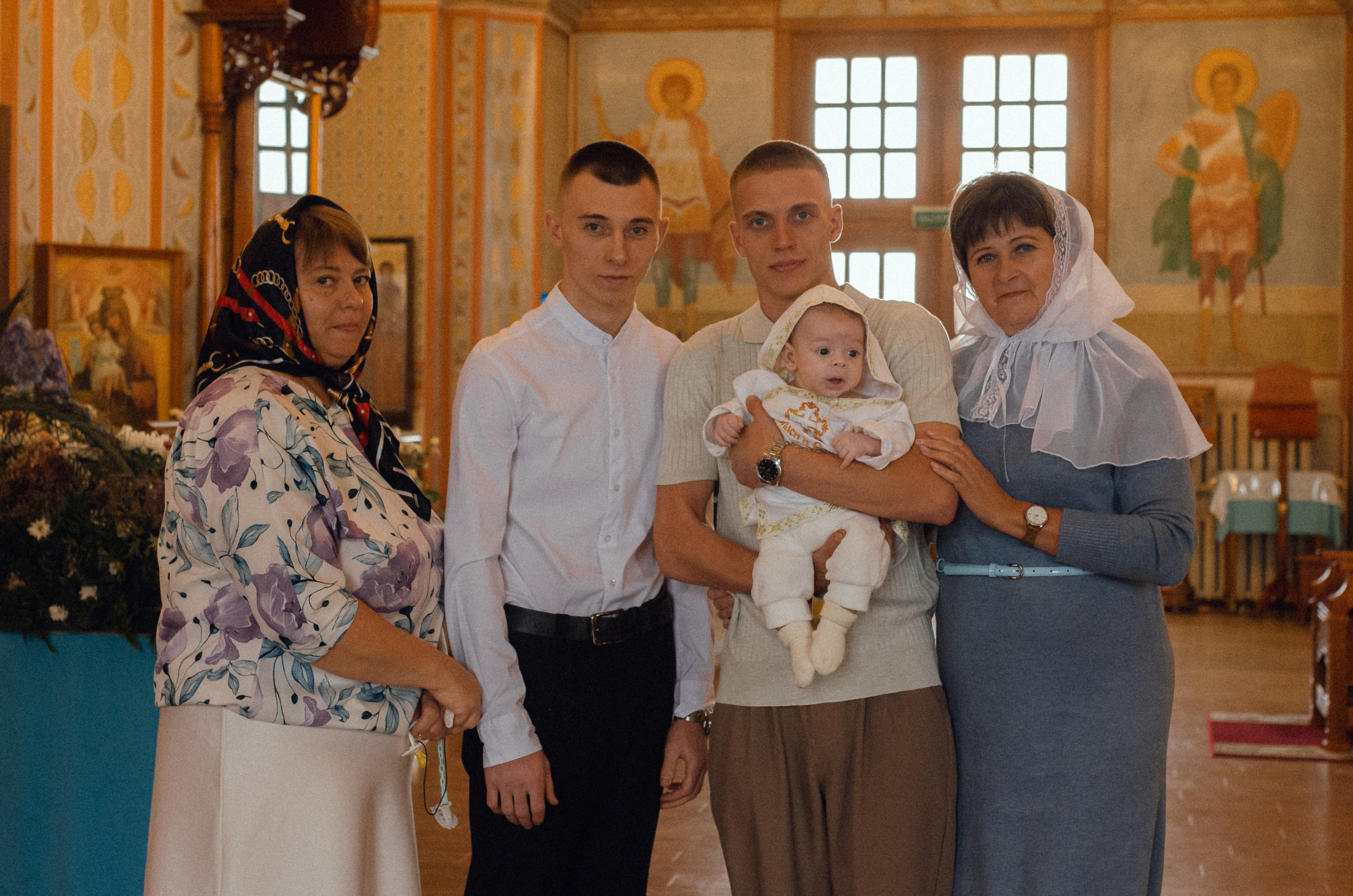 Таинство крещения Святослава. Семейный фотограф в Барнауле и Санкт-Петербурге Ирина Ястребова