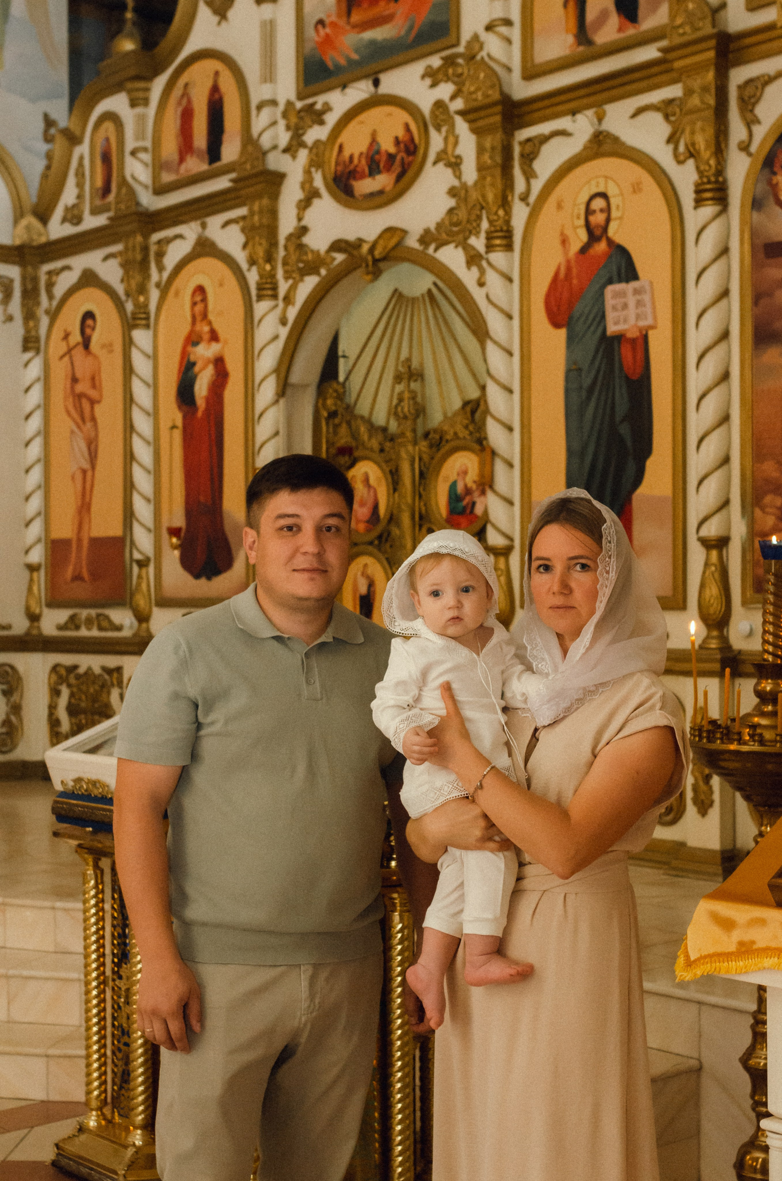 Таинство крещения Богдана. Семейный фотограф в Барнауле и Санкт-Петербурге Ирина Ястребова