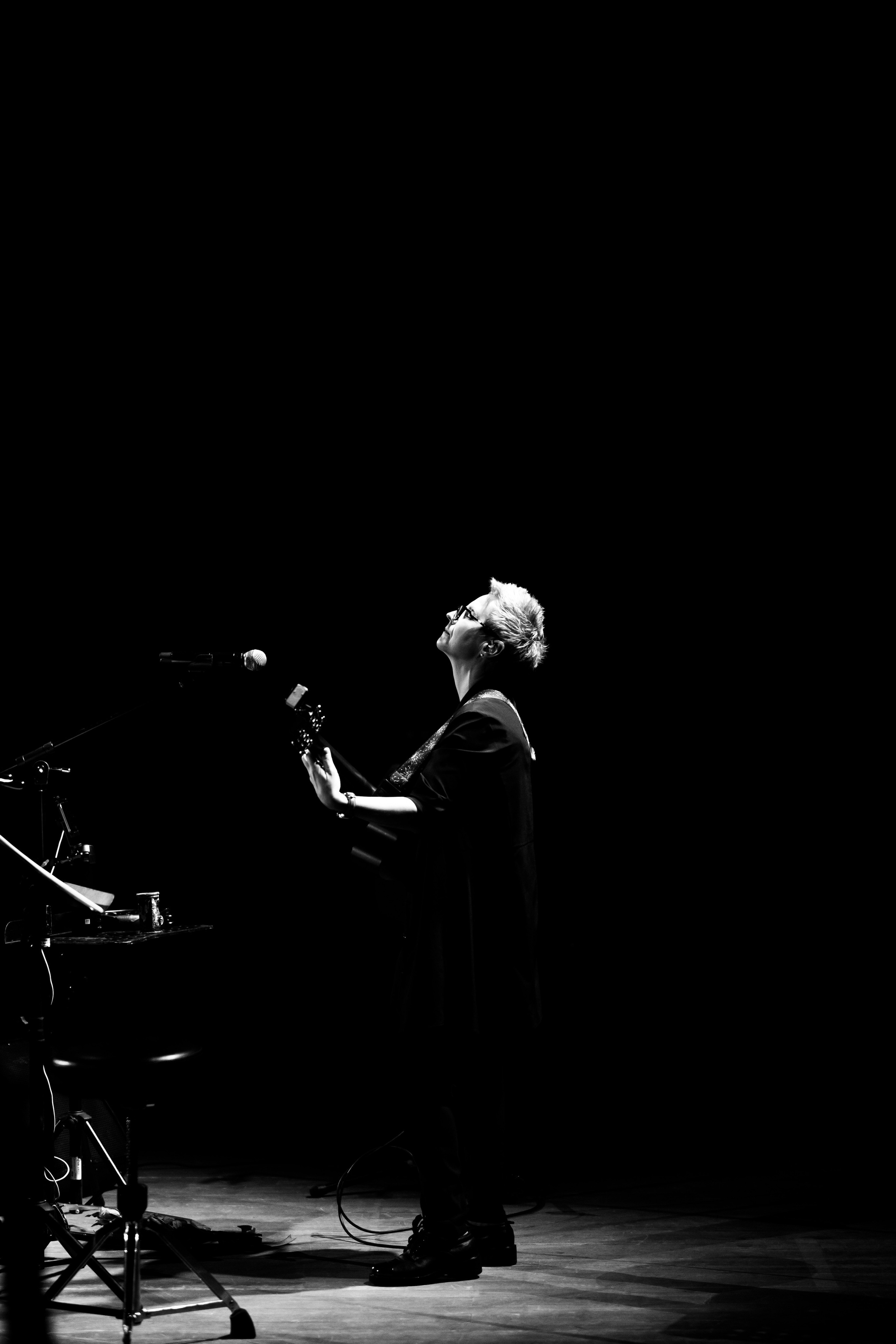 Концертное. ЧБ Фотограф Ольга Лесли