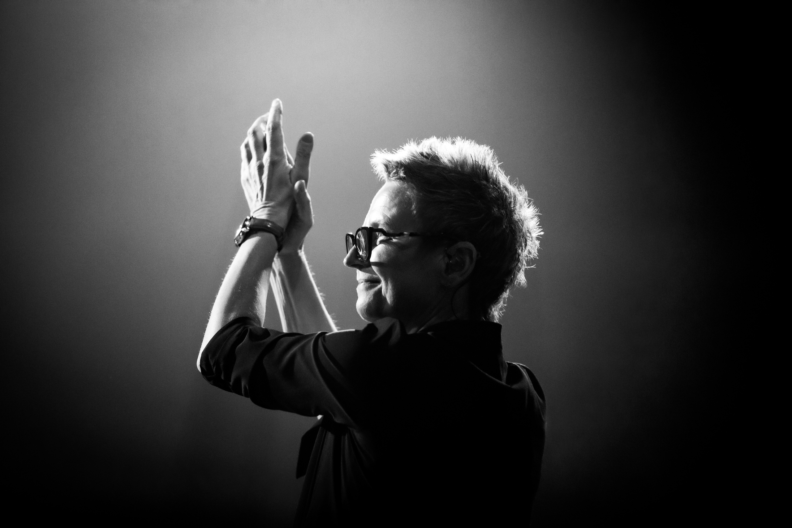 Концертное. ЧБ Фотограф Ольга Лесли