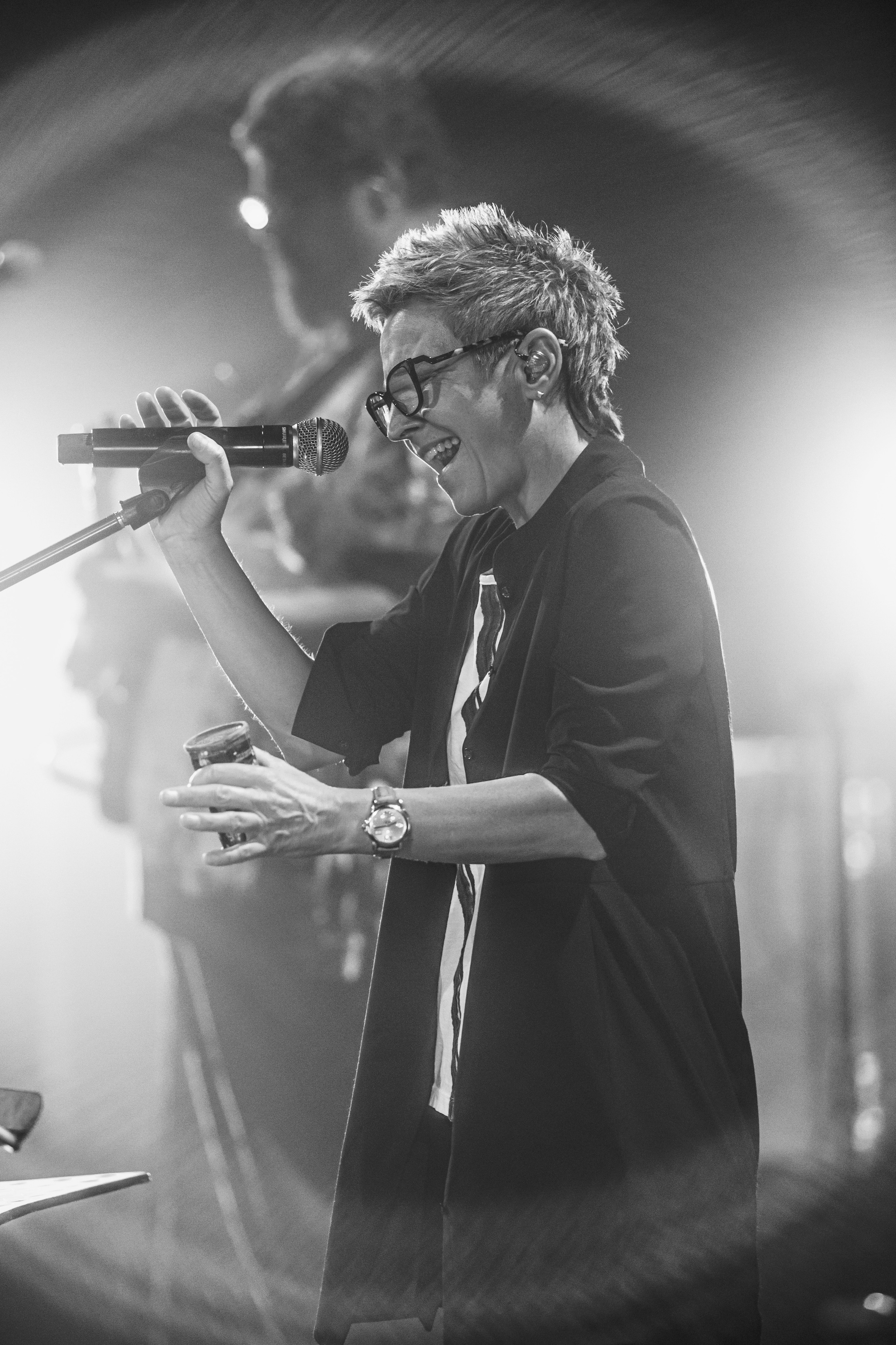 Концертное. ЧБ Фотограф Ольга Лесли