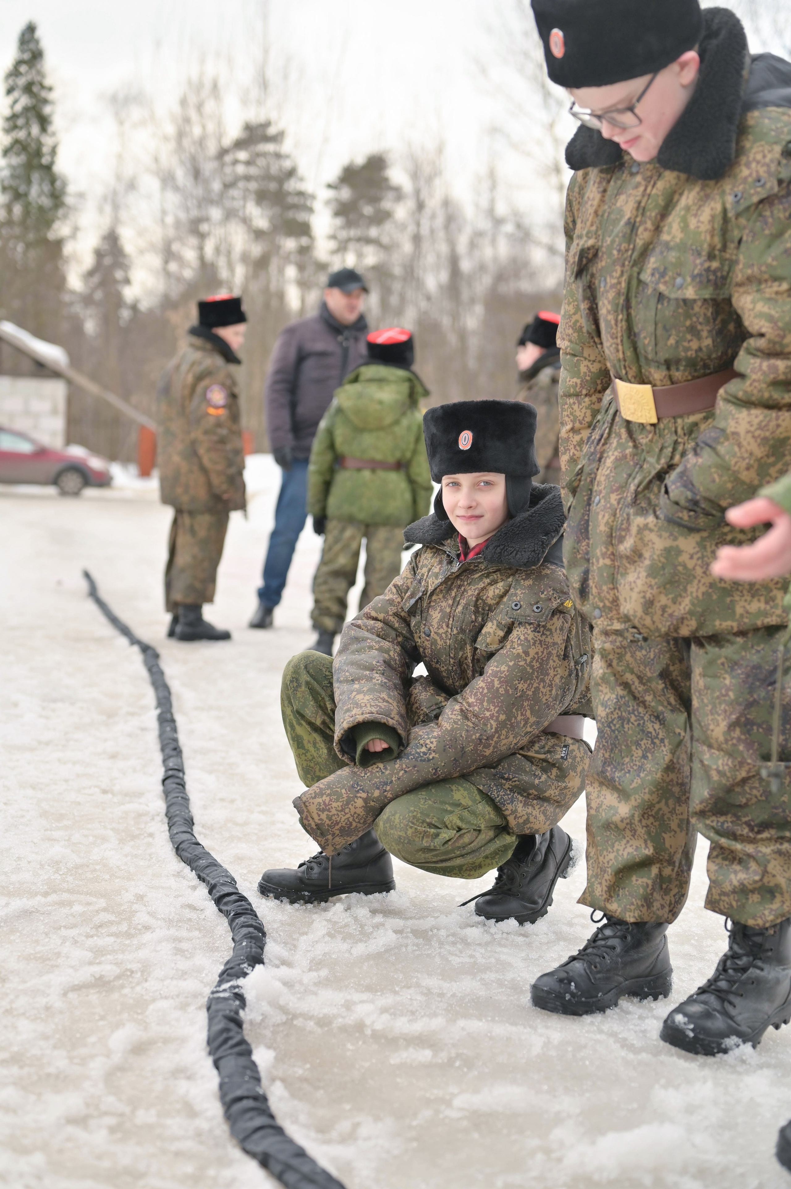 Кадетский класс. Выезд в г. Чкаловский МО. Фотограф Анна Мельникова | Москва