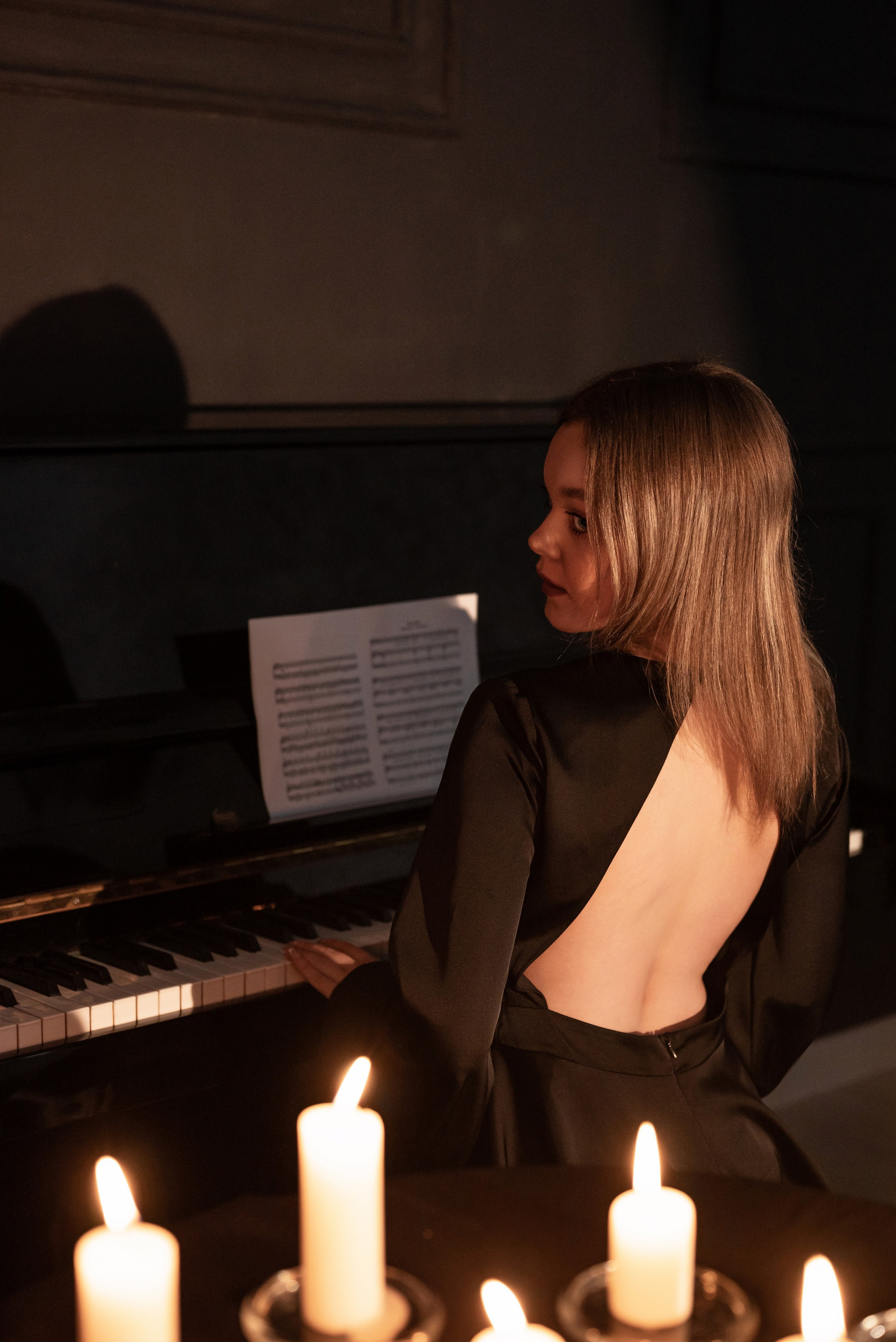 Фотопроект *Свечи и пианино*. Фотограф в городе Салават