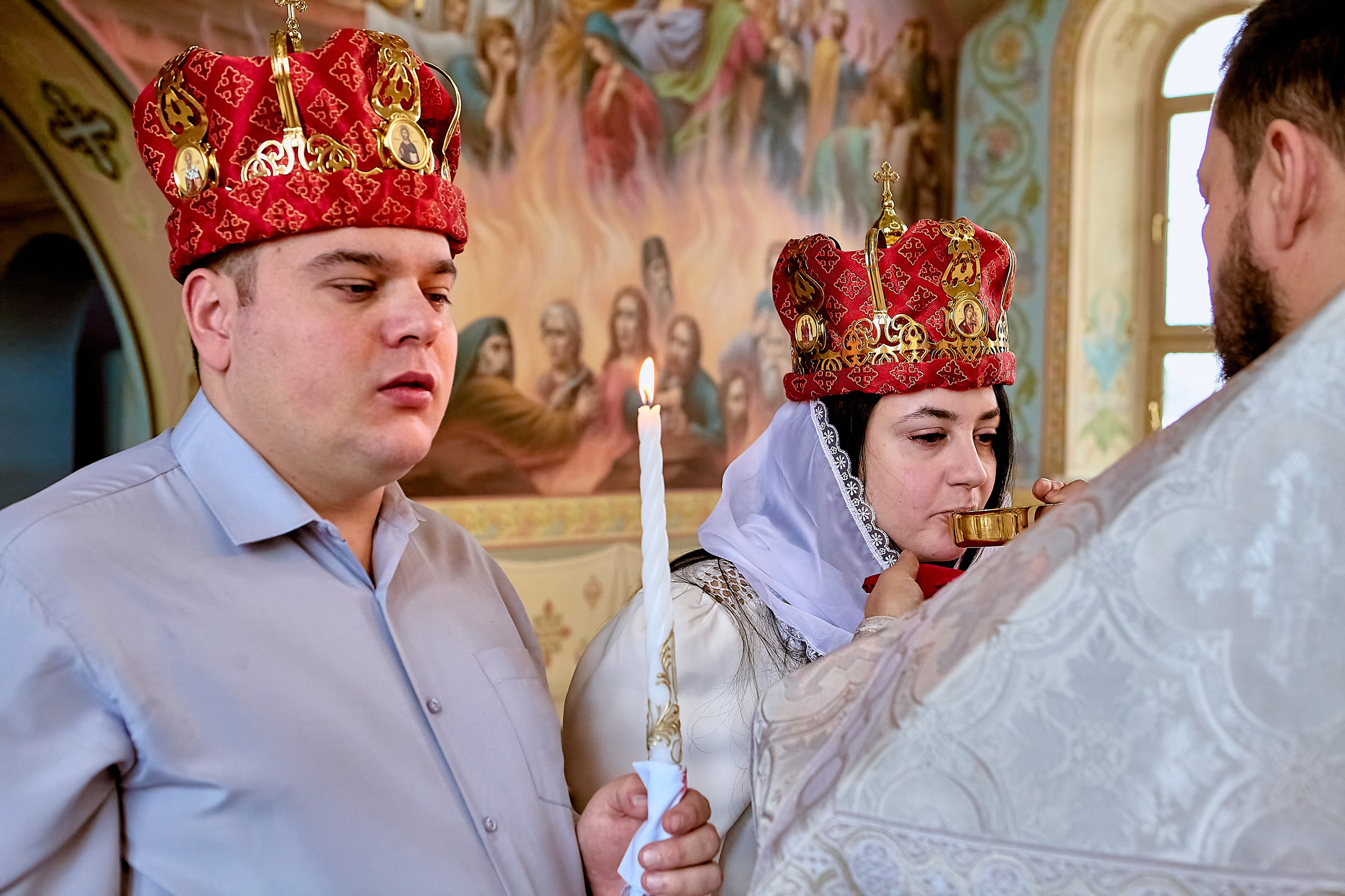 Важные и ответственные моменты таинства Венчания в кадрах православного портретного фотографа Николая Голованова