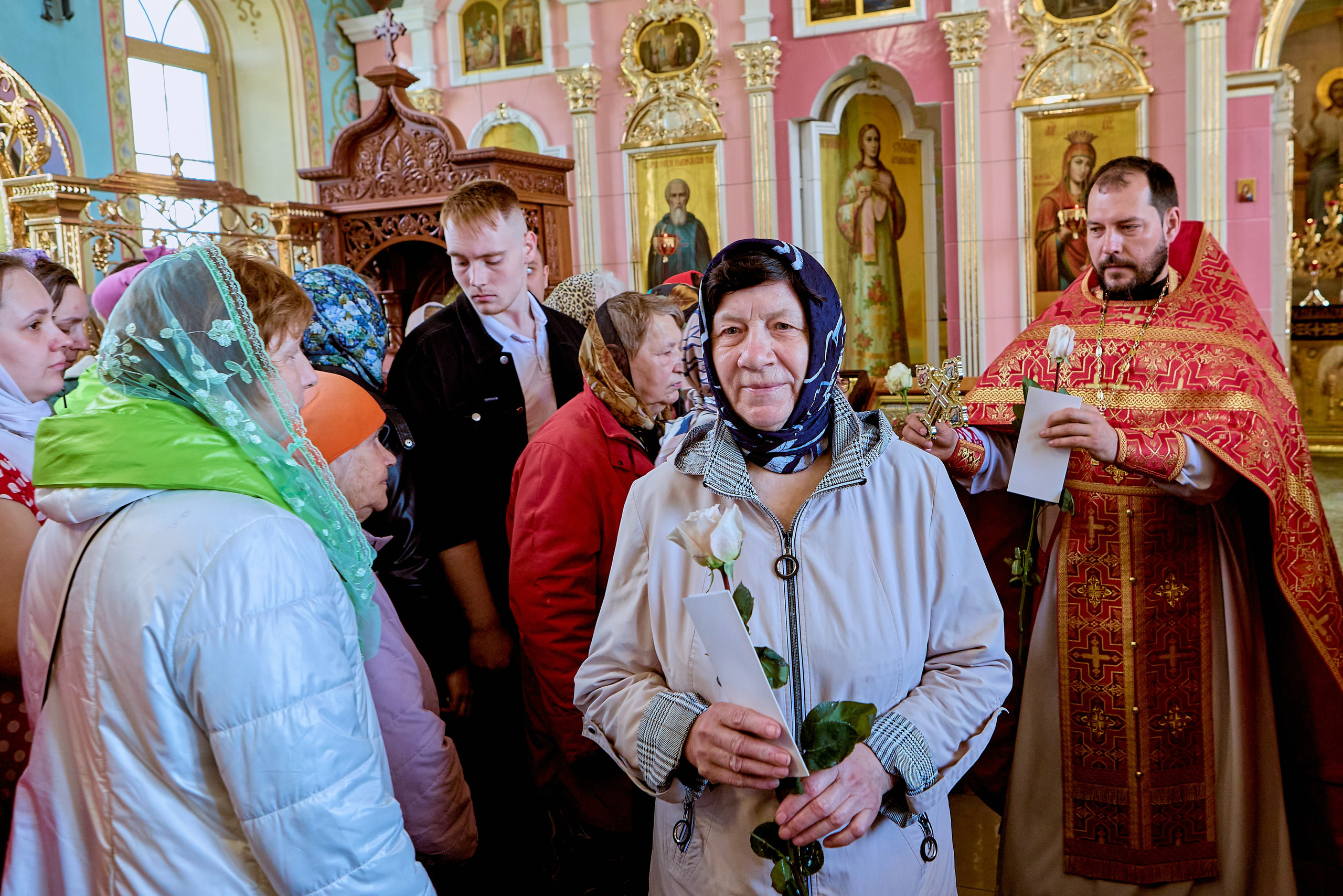 Фотографии Литургии в Праздник Святых Жен Мироносиц