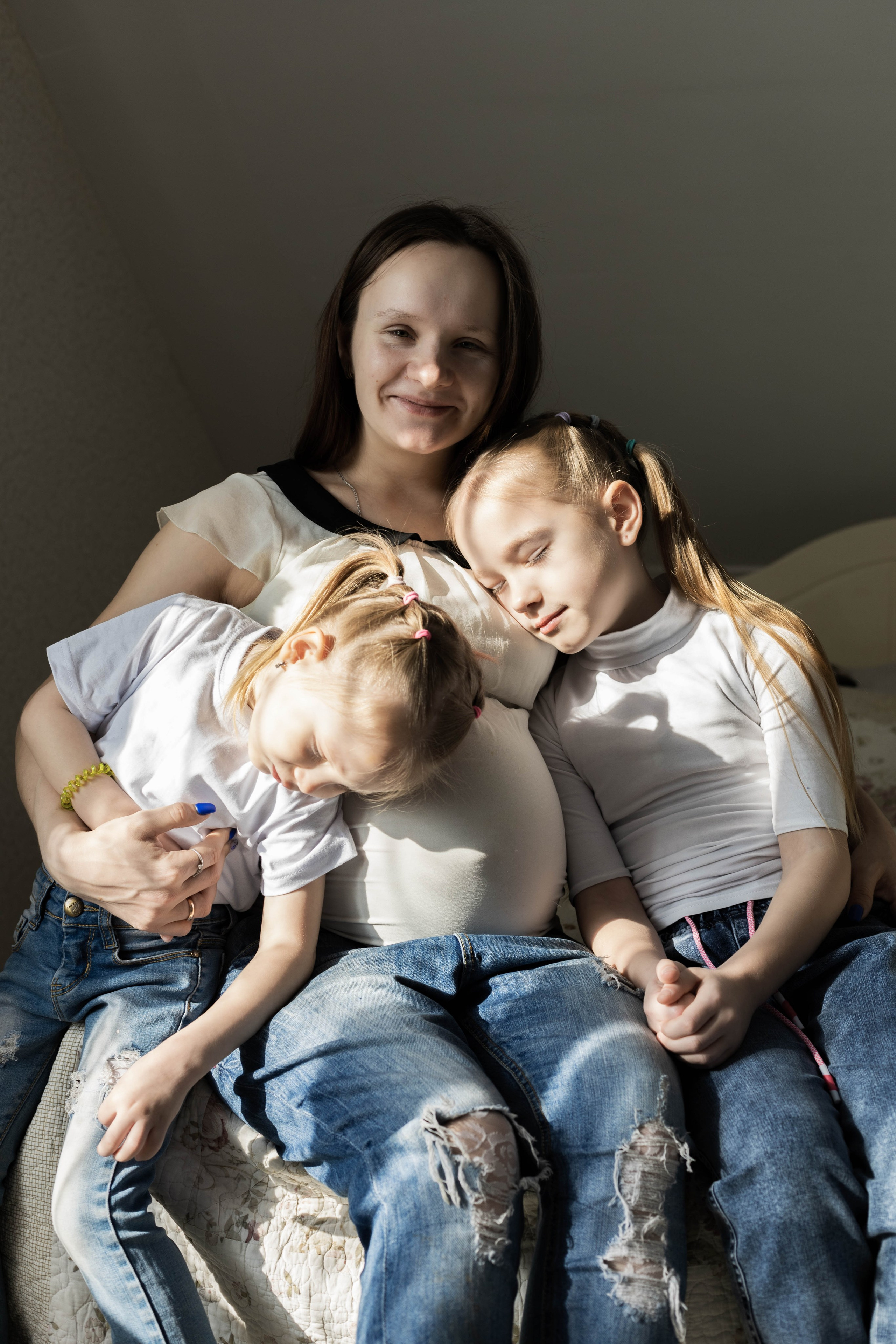 Оля и дочки. Ольга SHREIBICUS — Фотография беременности и новорожденных Оренбург