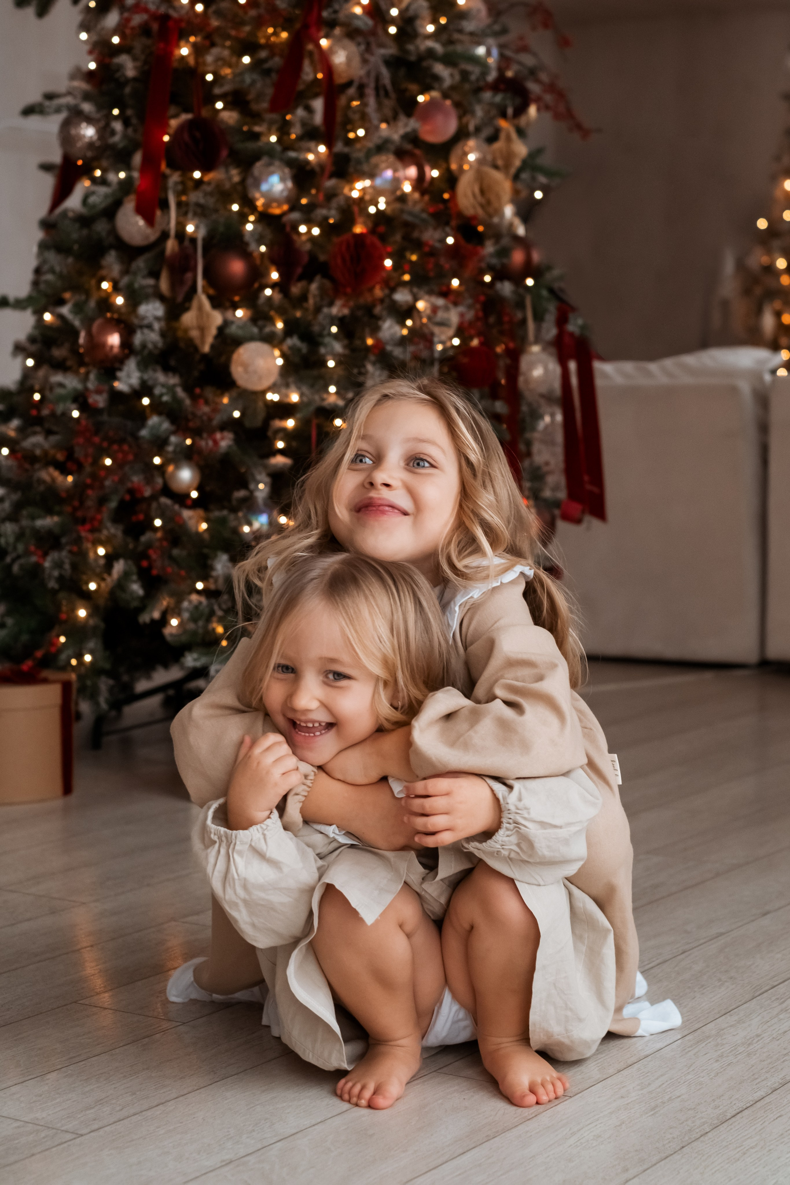 Семейная новогодняя фотосессия. Семейный и детский фотограф в Мелитополе /Наталья Зацеркляная