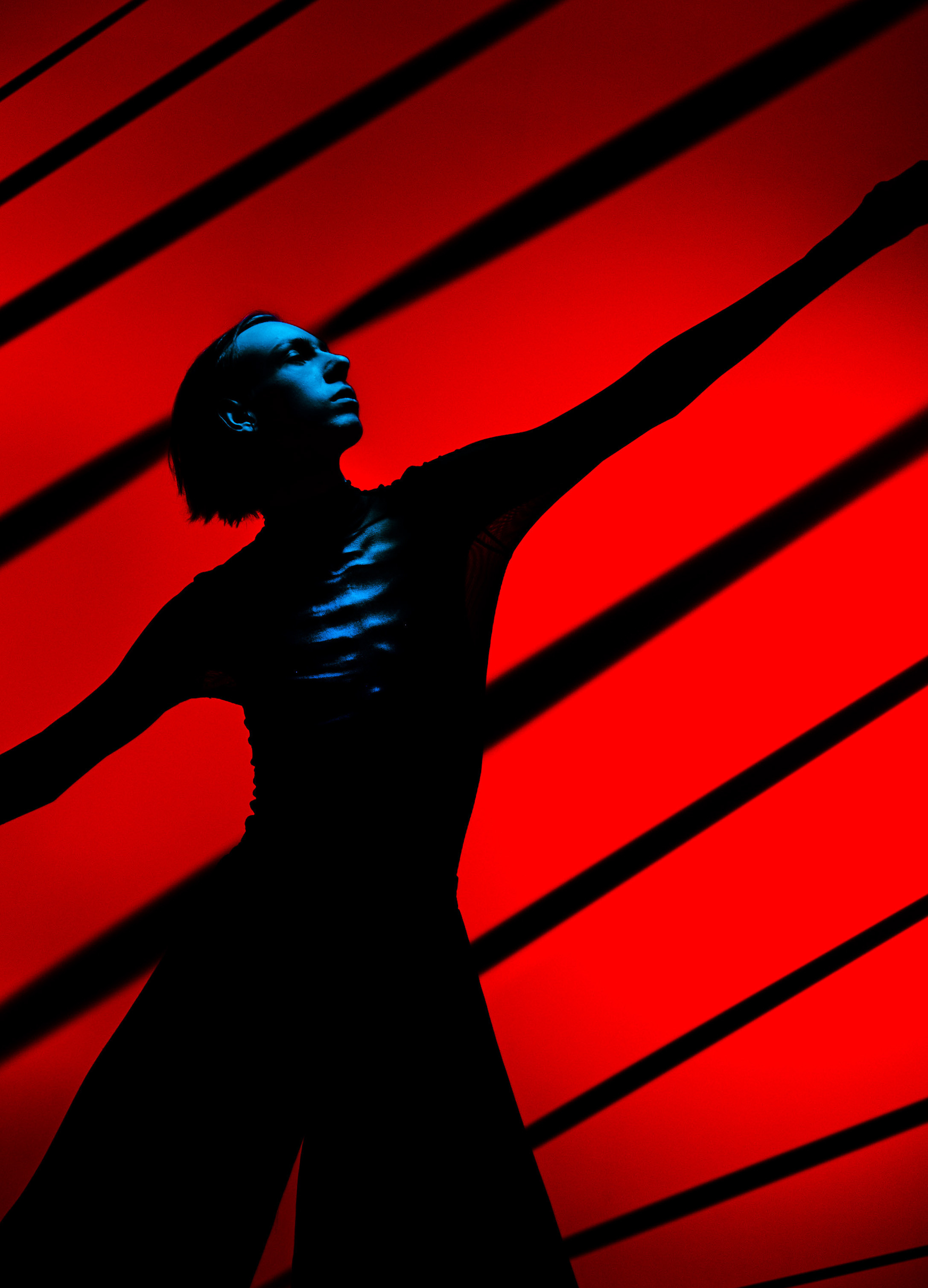 In the studio. Photo project