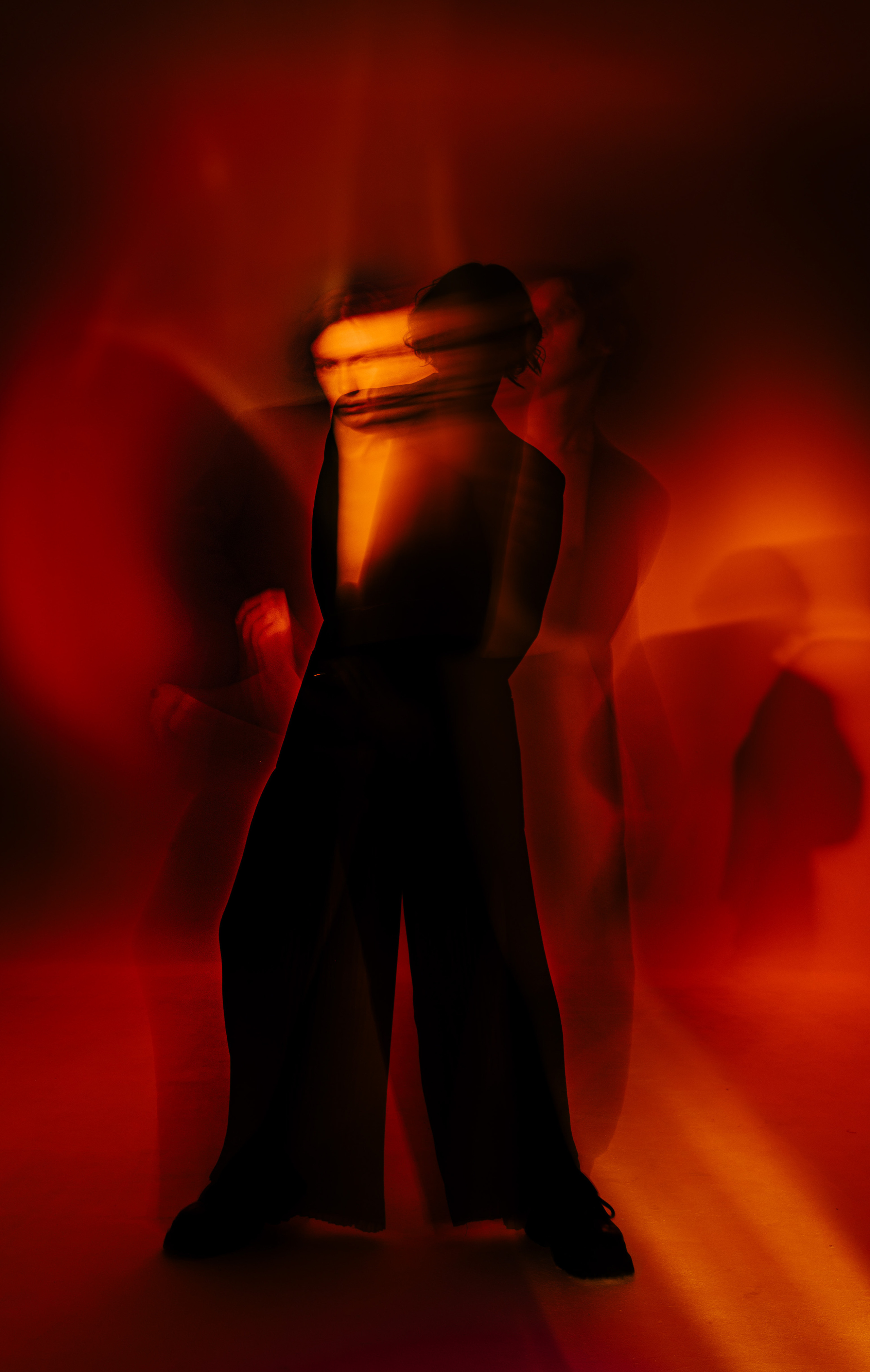 In the studio. Photo project