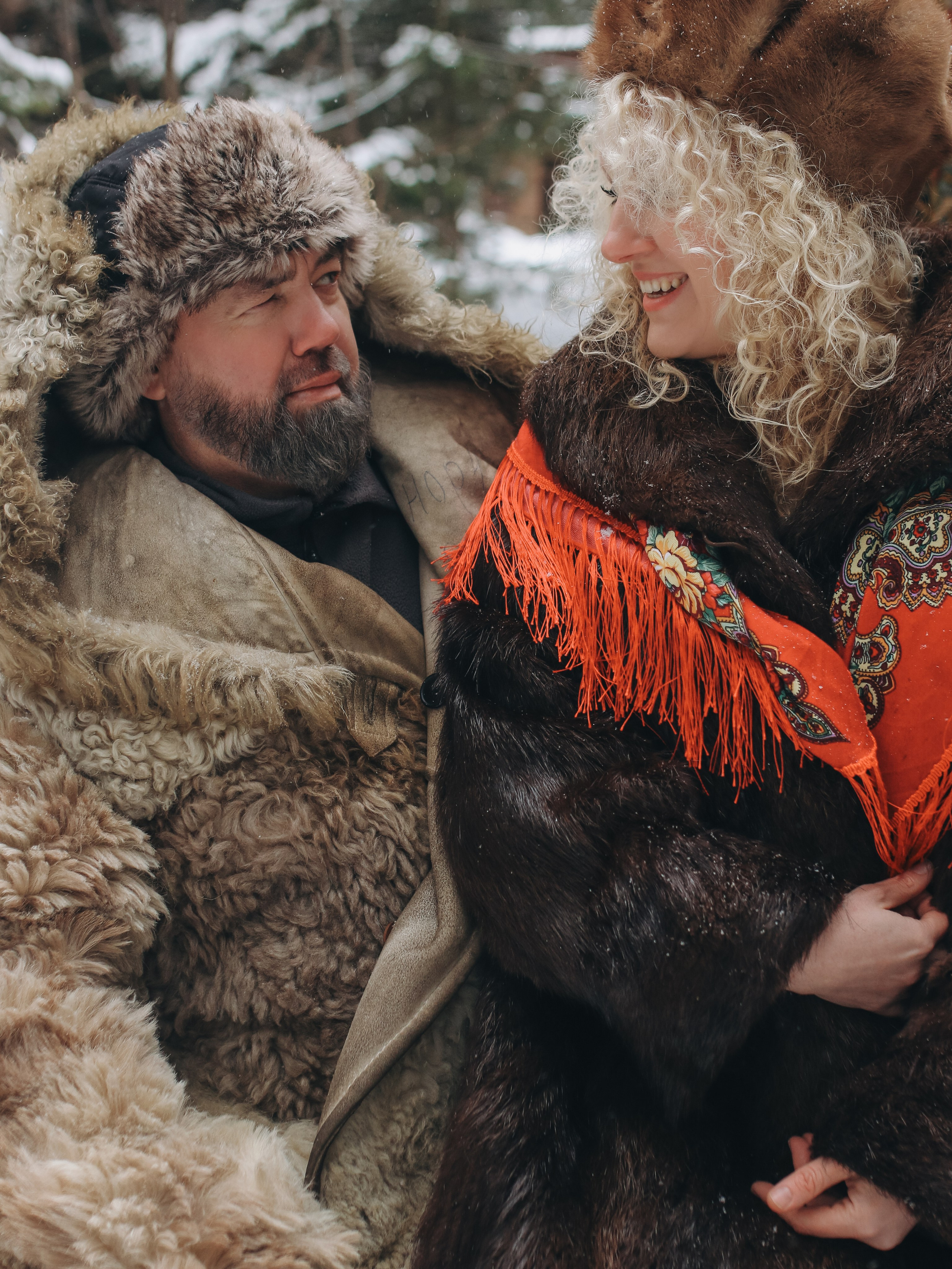 Лес зима. Семейный фотограф в Кемерово Мария Дорожко