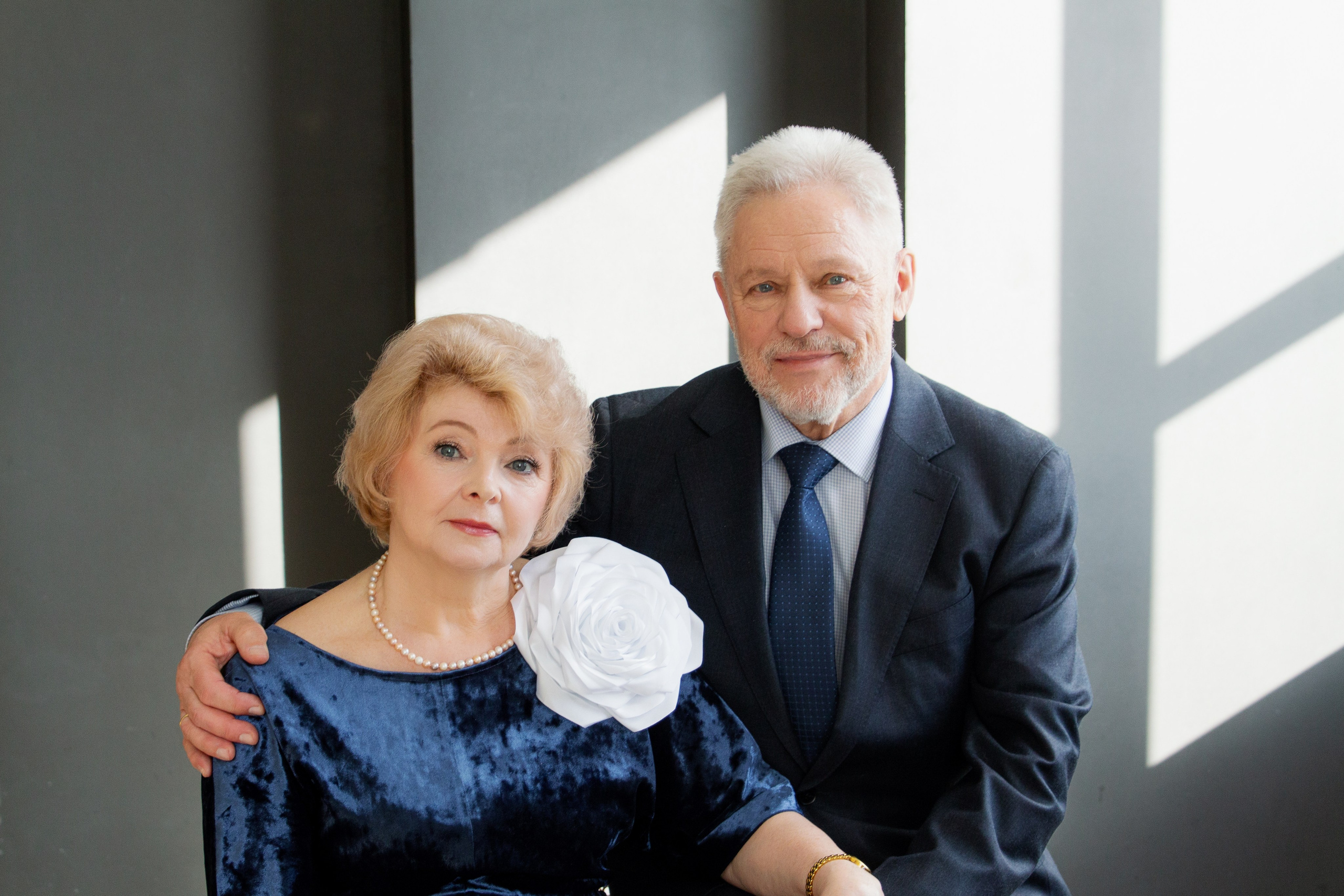 Семейная фотосессия в студии: Борис и Светлана. Фотограф в Екатеринбурге Пойгина Елена