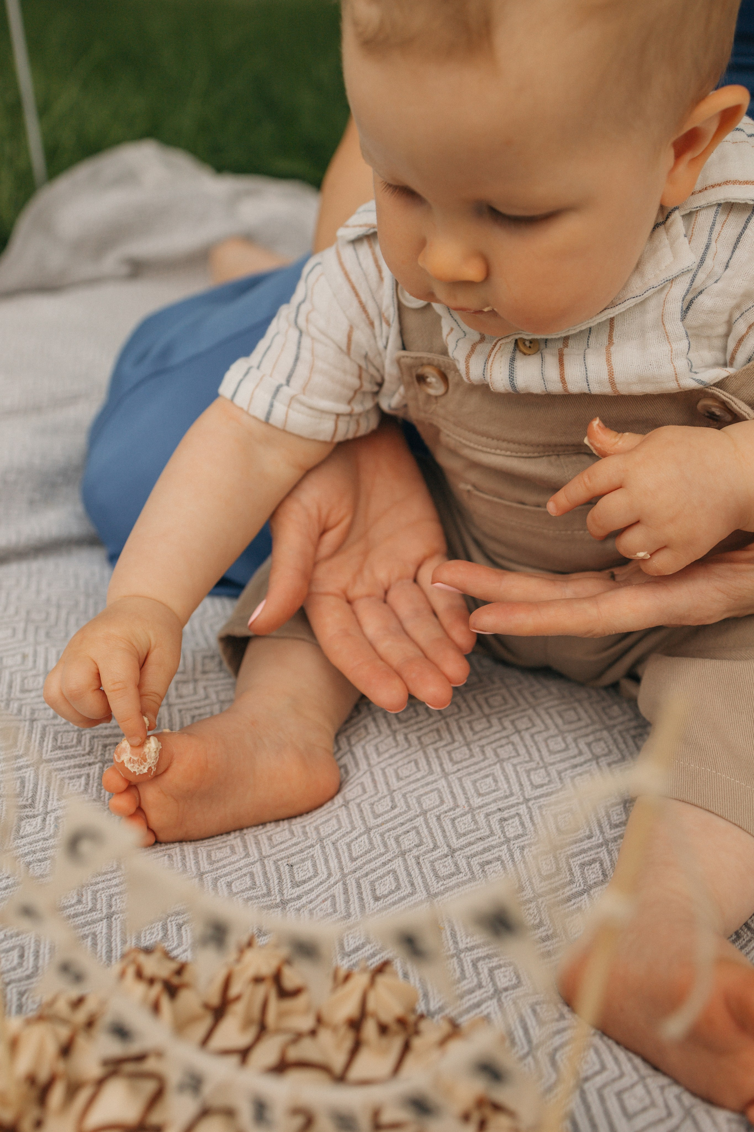 Годик Мишутке. Семейный фотограф в Москве Валерия Карпова