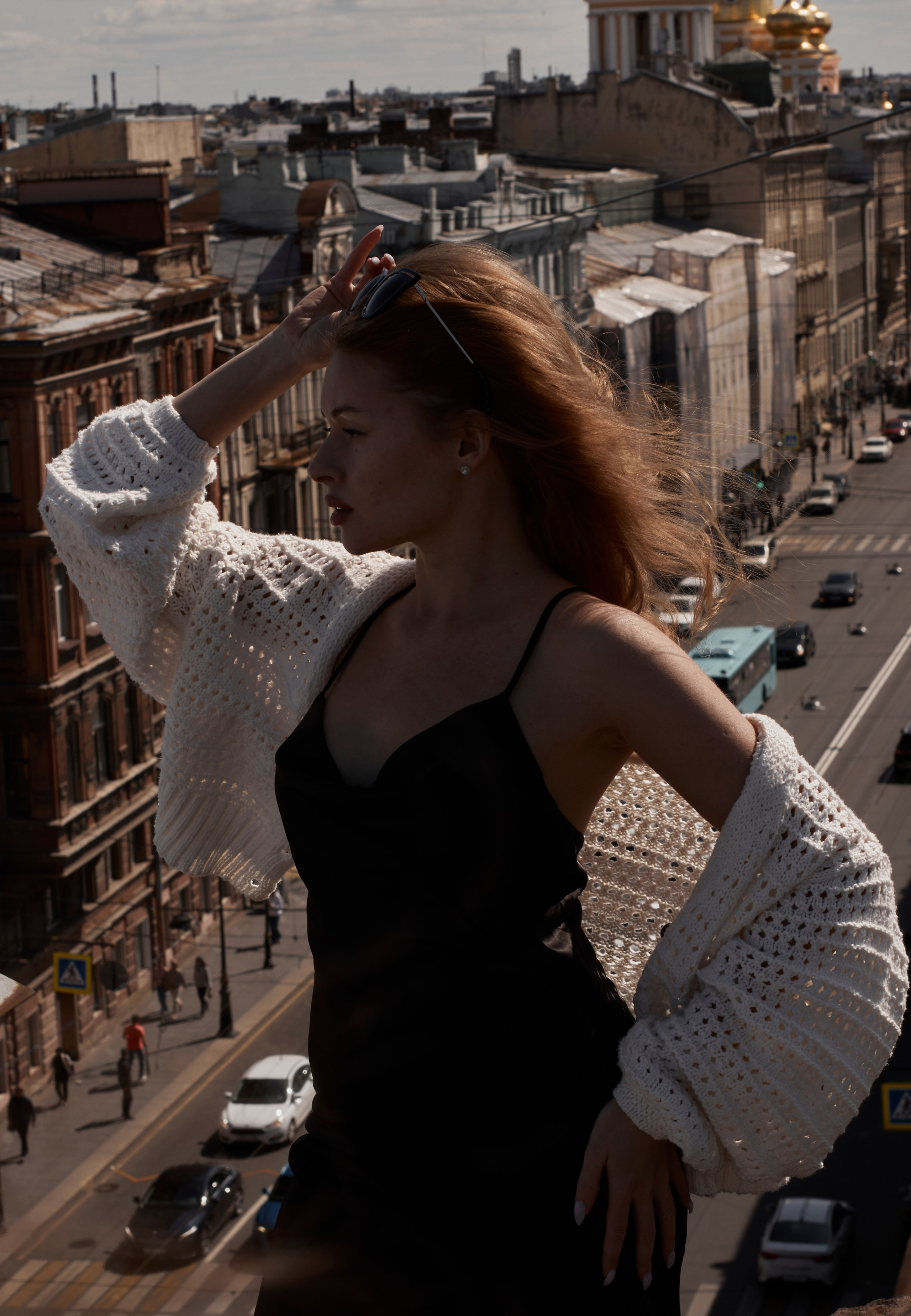 На крыше. Фотограф в Санкт-Петербурге Анна Anetprophoto (женские, семейные, лавстори и контент-съемки)