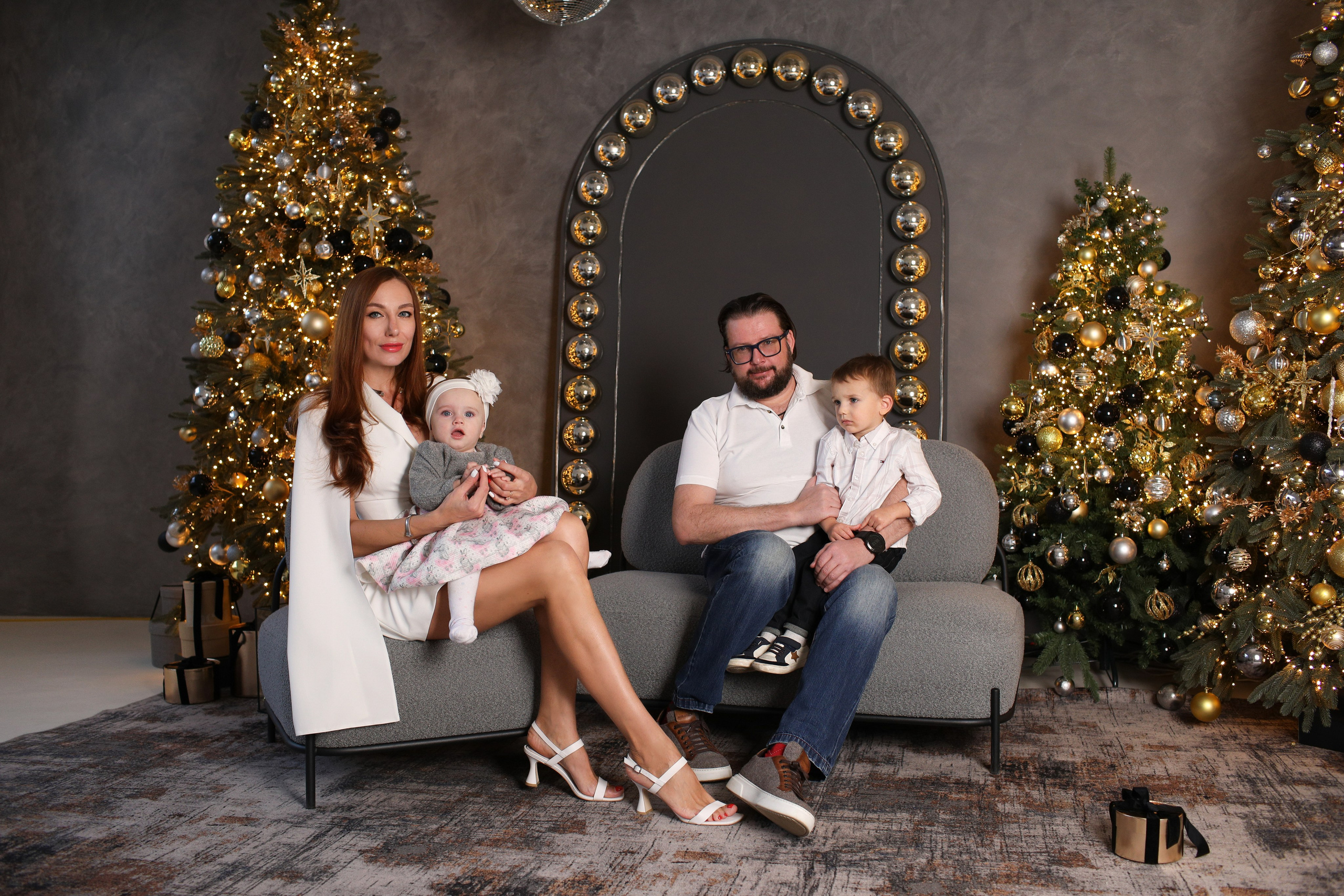 Новогодние детские фотосессии. Ирина Кан Фотограф новорожденных в Екатеринбурге