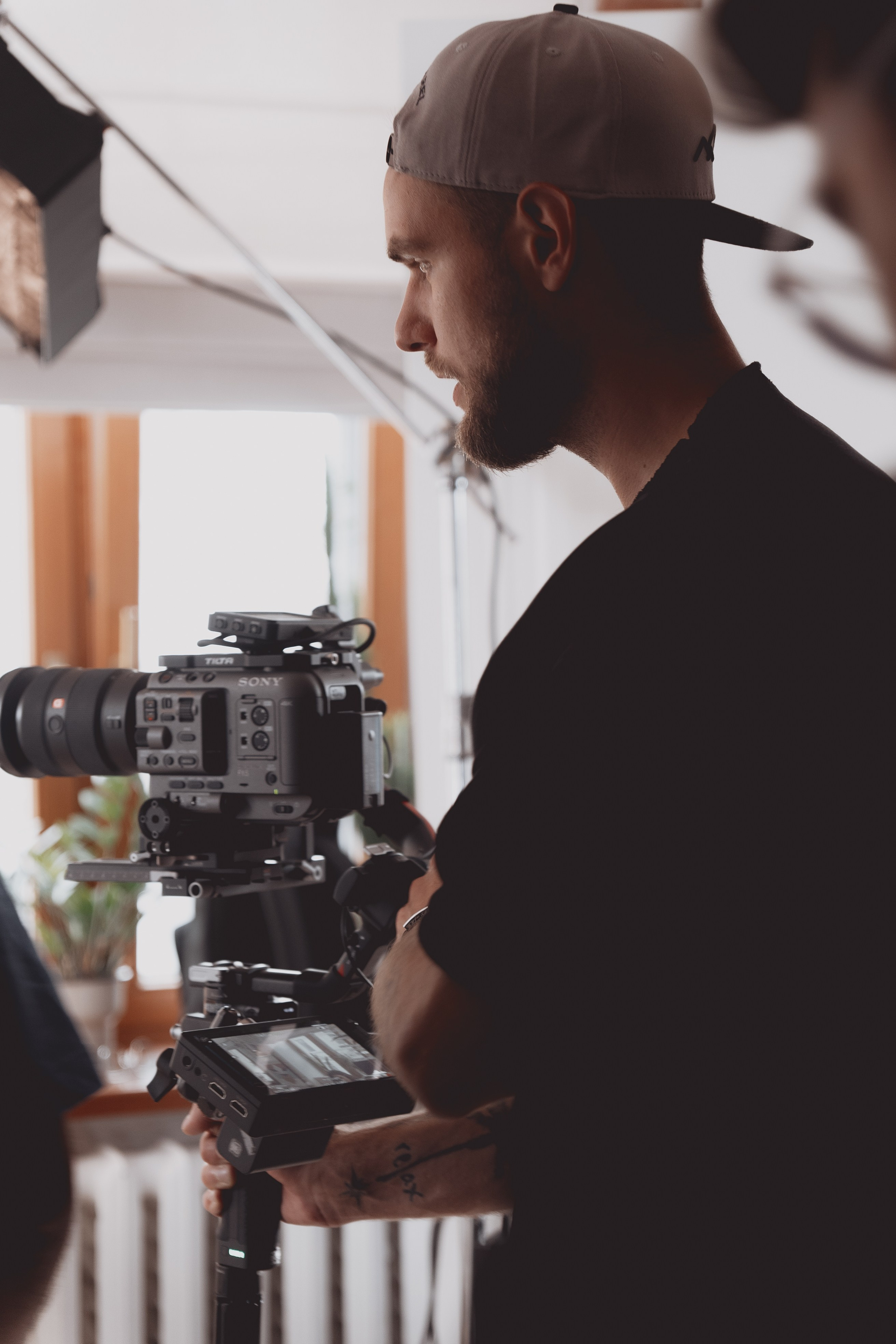 Съемки клипа. Портретный фотограф в Санкт-Петербурге Филатов Максим