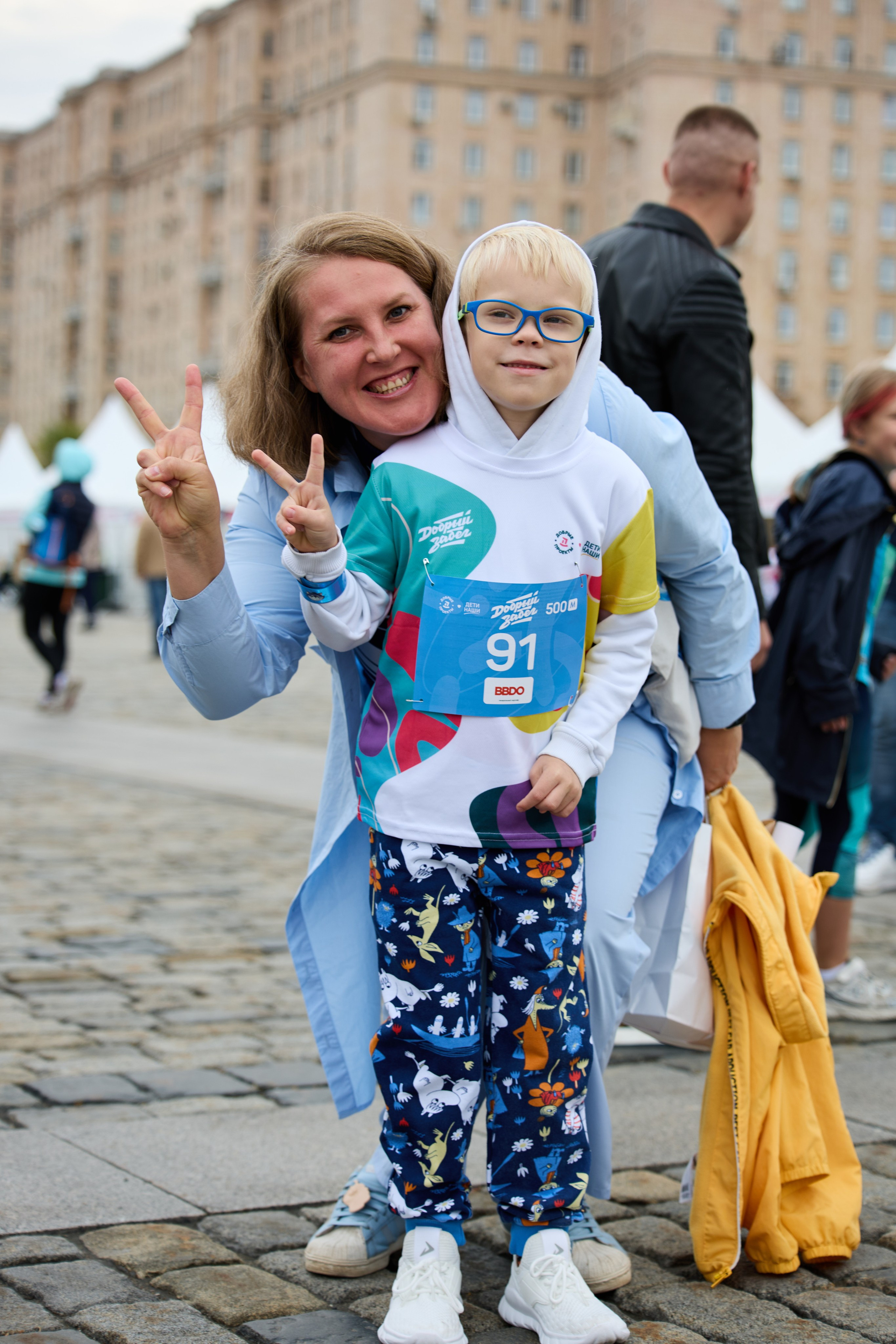 Добрый Забег на Поклонной горе. Репортажный Фотограф