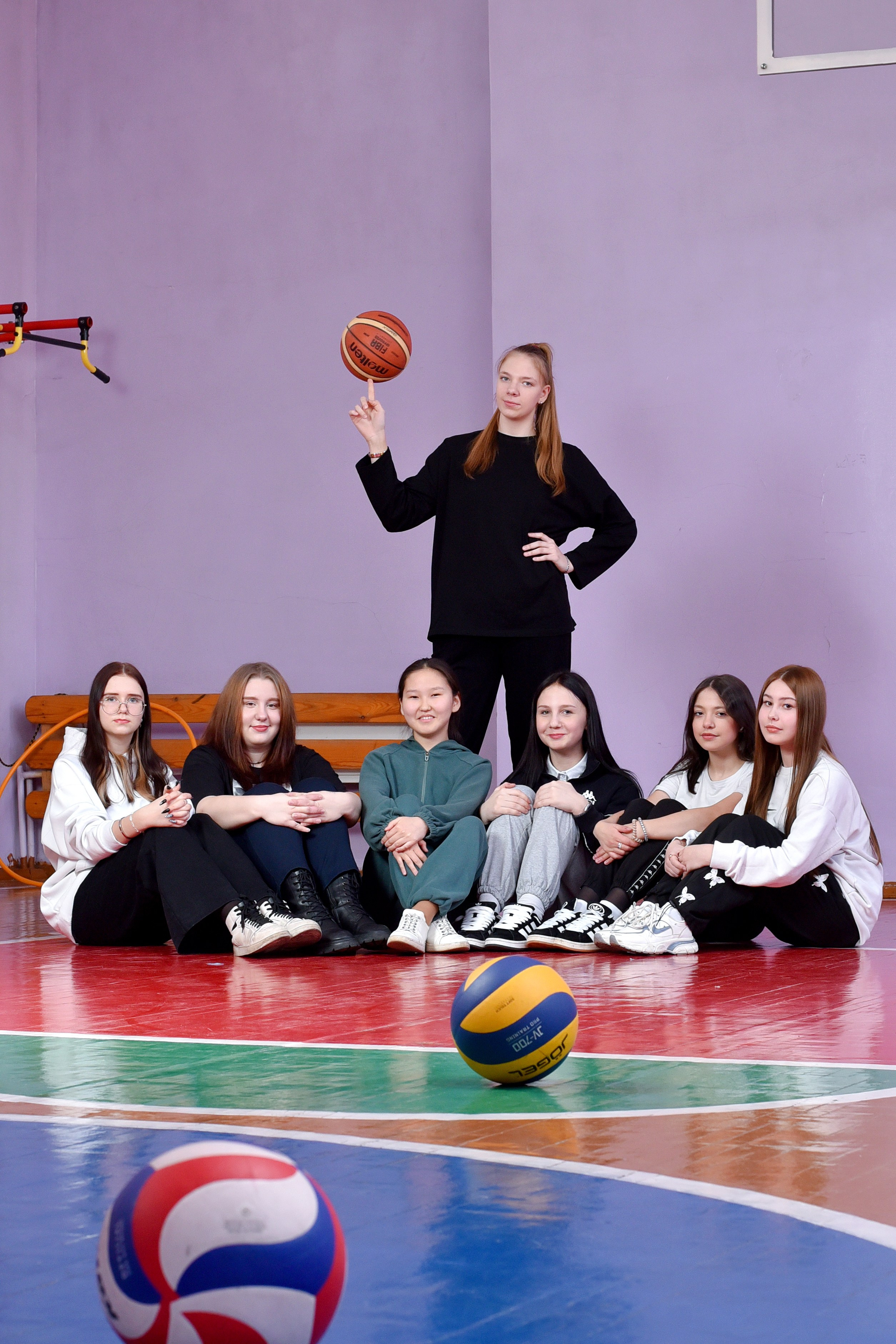 ФОТОСЕССИЯ В СПОРТИВНОМ ЗАЛЕ. Школьный фотограф ЛАРИСА МАТВЕЕНКО