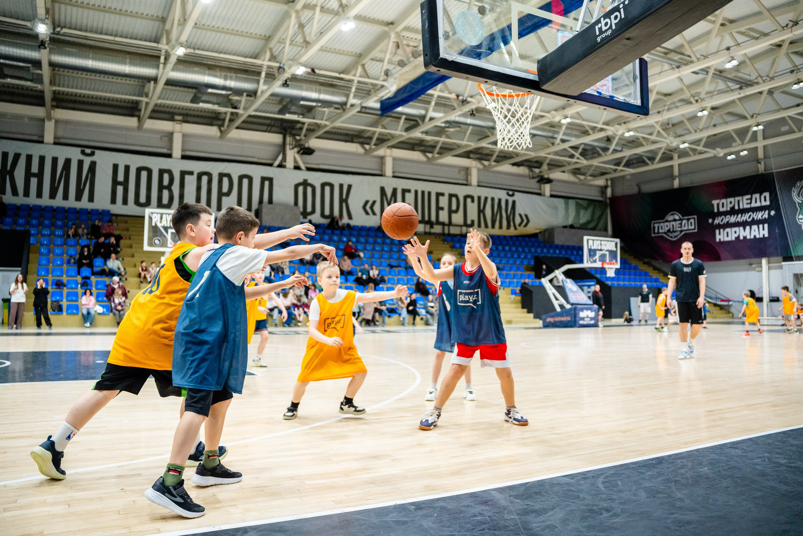 Школа баскетбола. Репортажный и портретный фотограф в Нижнем Новгороде Максим Горшков