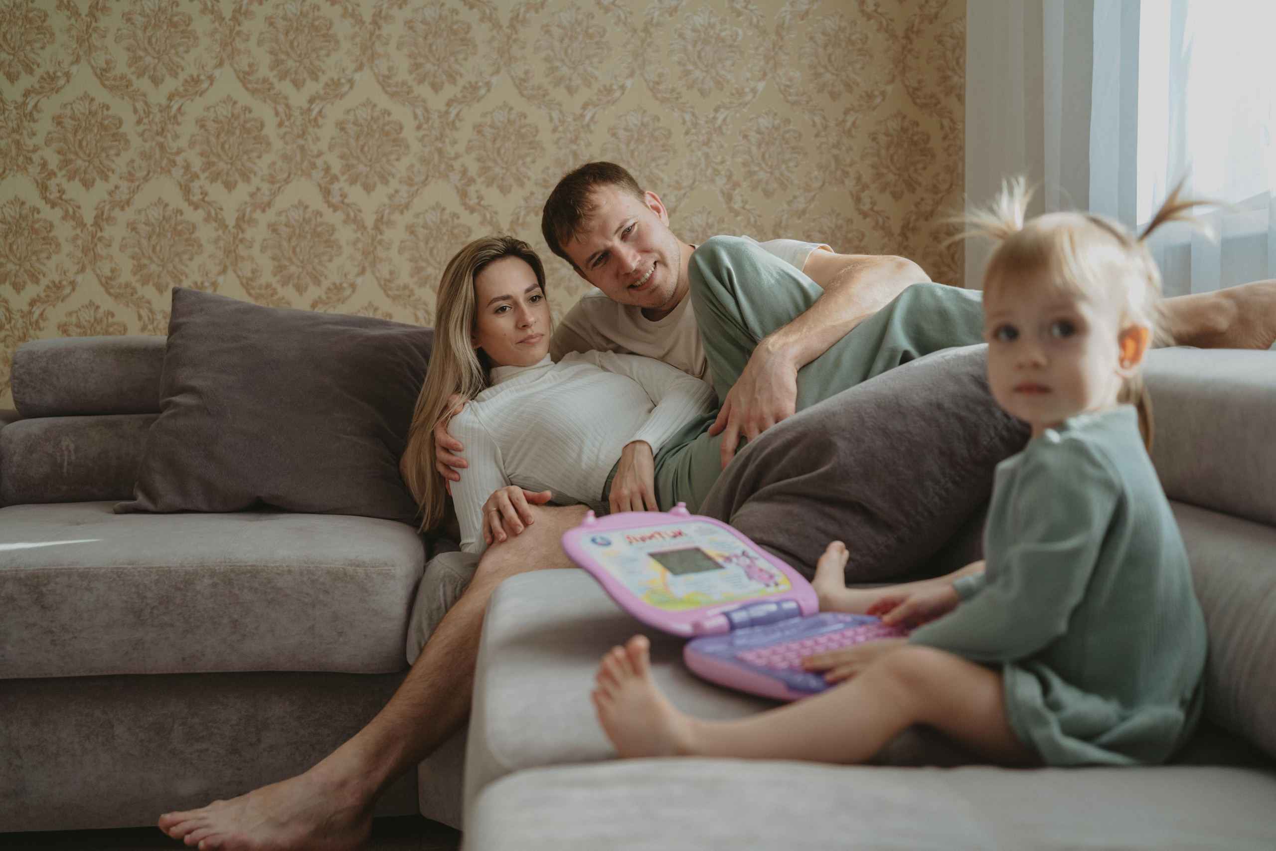 Лена, Сергей и Лея. Свадебный и семейный фотограф в Калининграде Алина Свиклан