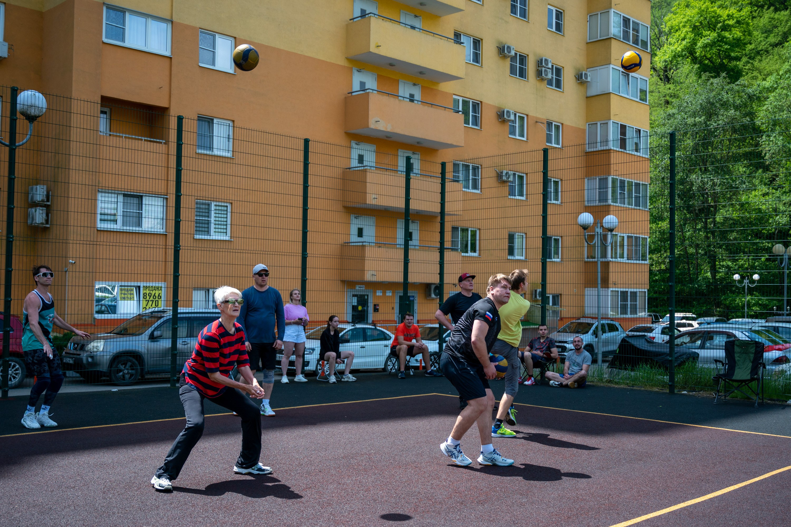 Турнир по Волейболу. Фотографирую счастливых людей в Сочи