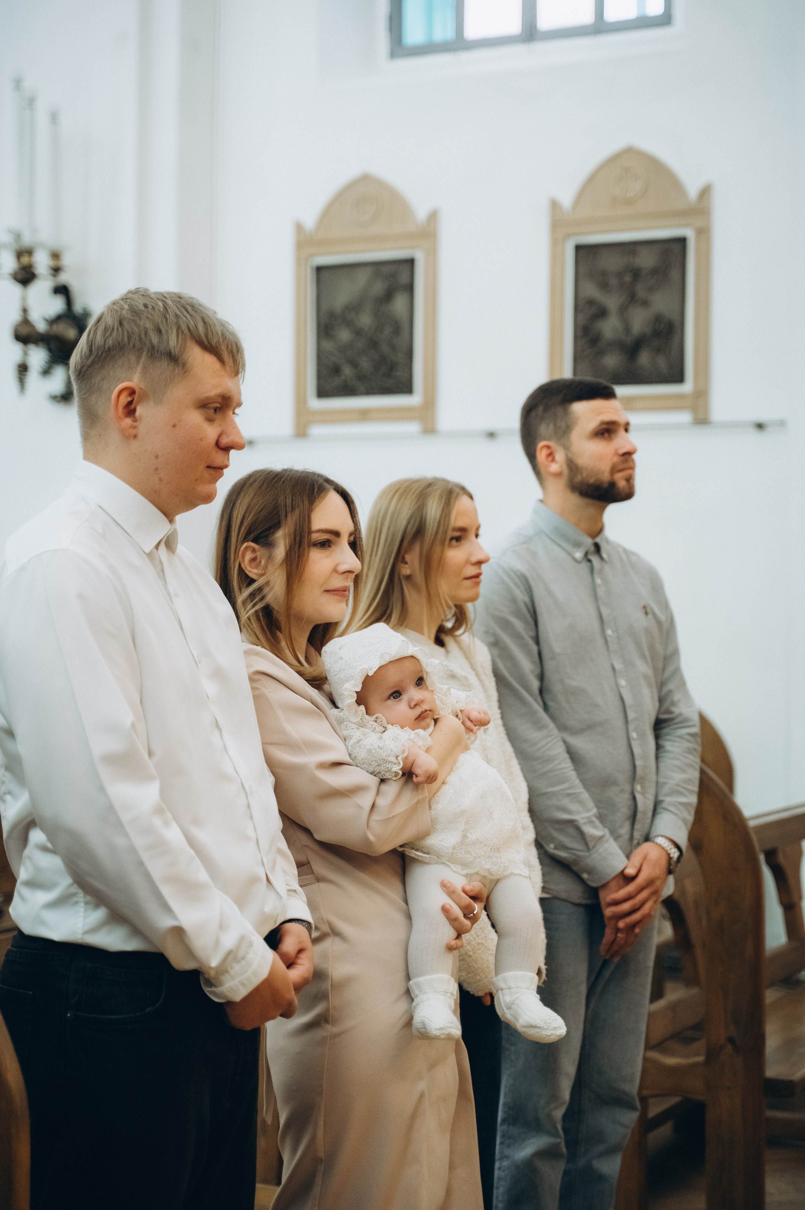 Крещение Эмили (Золотогорский костёл Пресвятой Троицы). Семейный фотограф в Минске Дарья Дреко