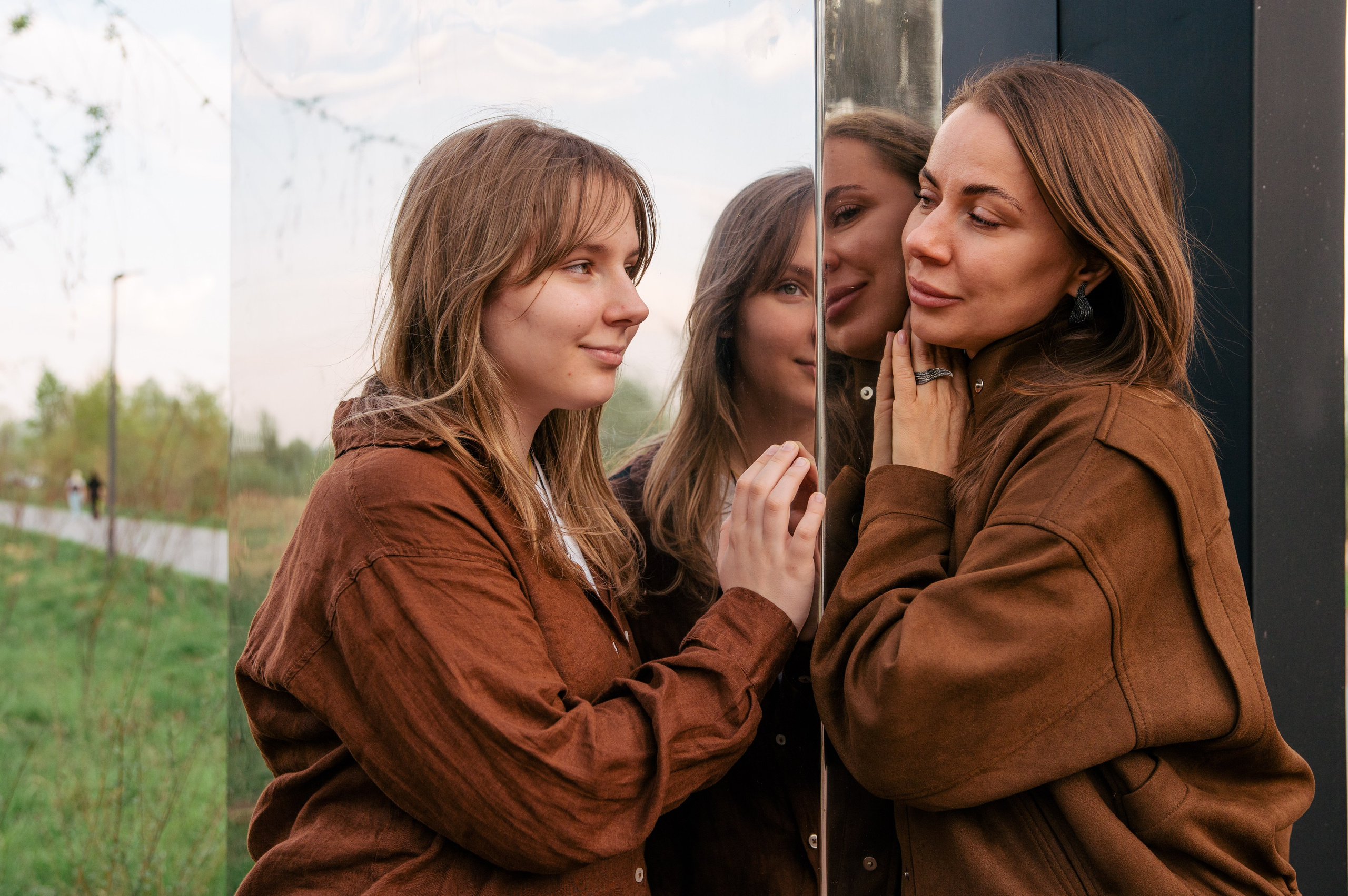 Family. Anna, Sasha, Taya, Tima, Tisha. Art-photographer Ira Wind