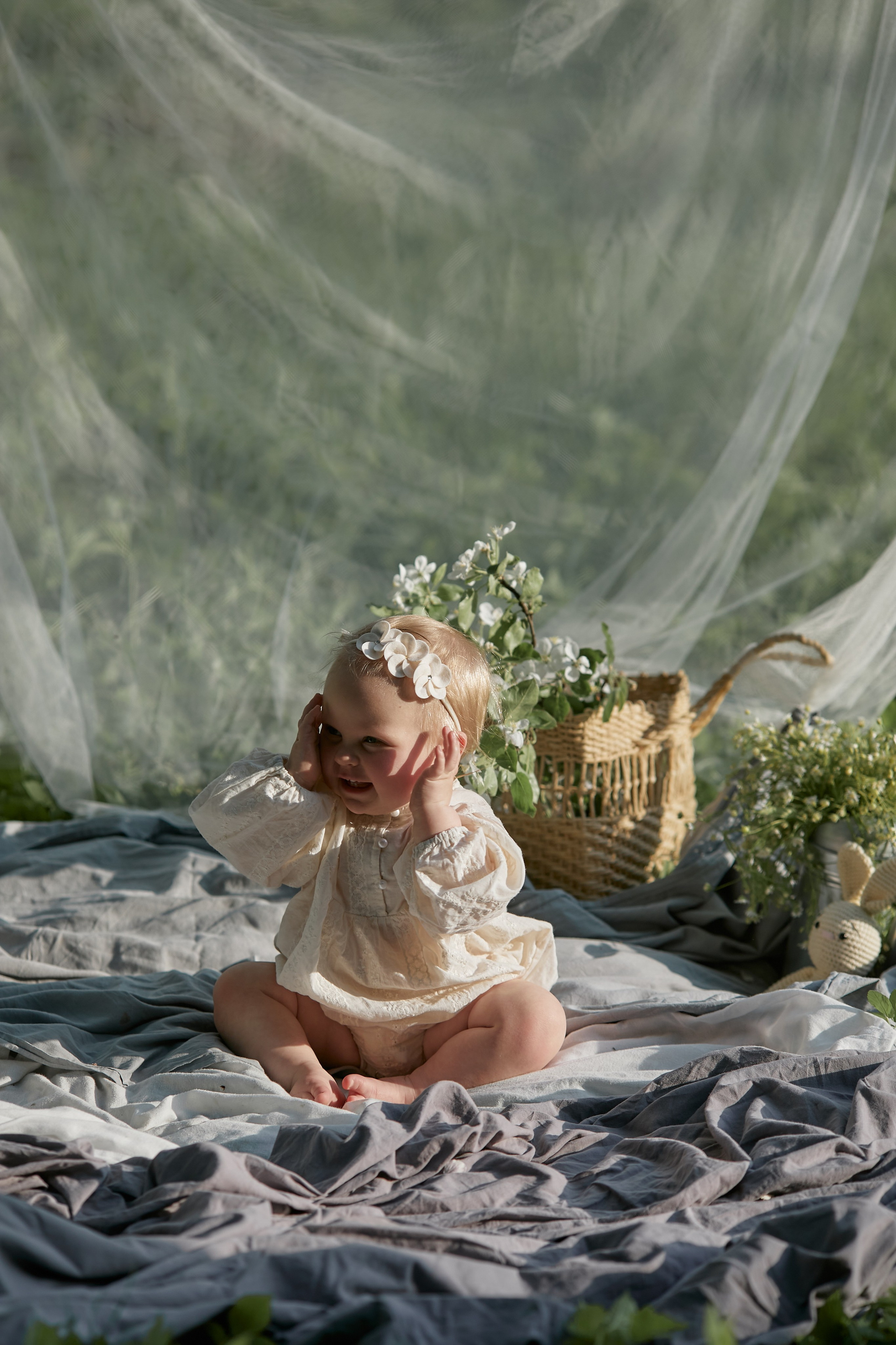 Цветение яблони. Семейный фотограф в Москве Вера Гук