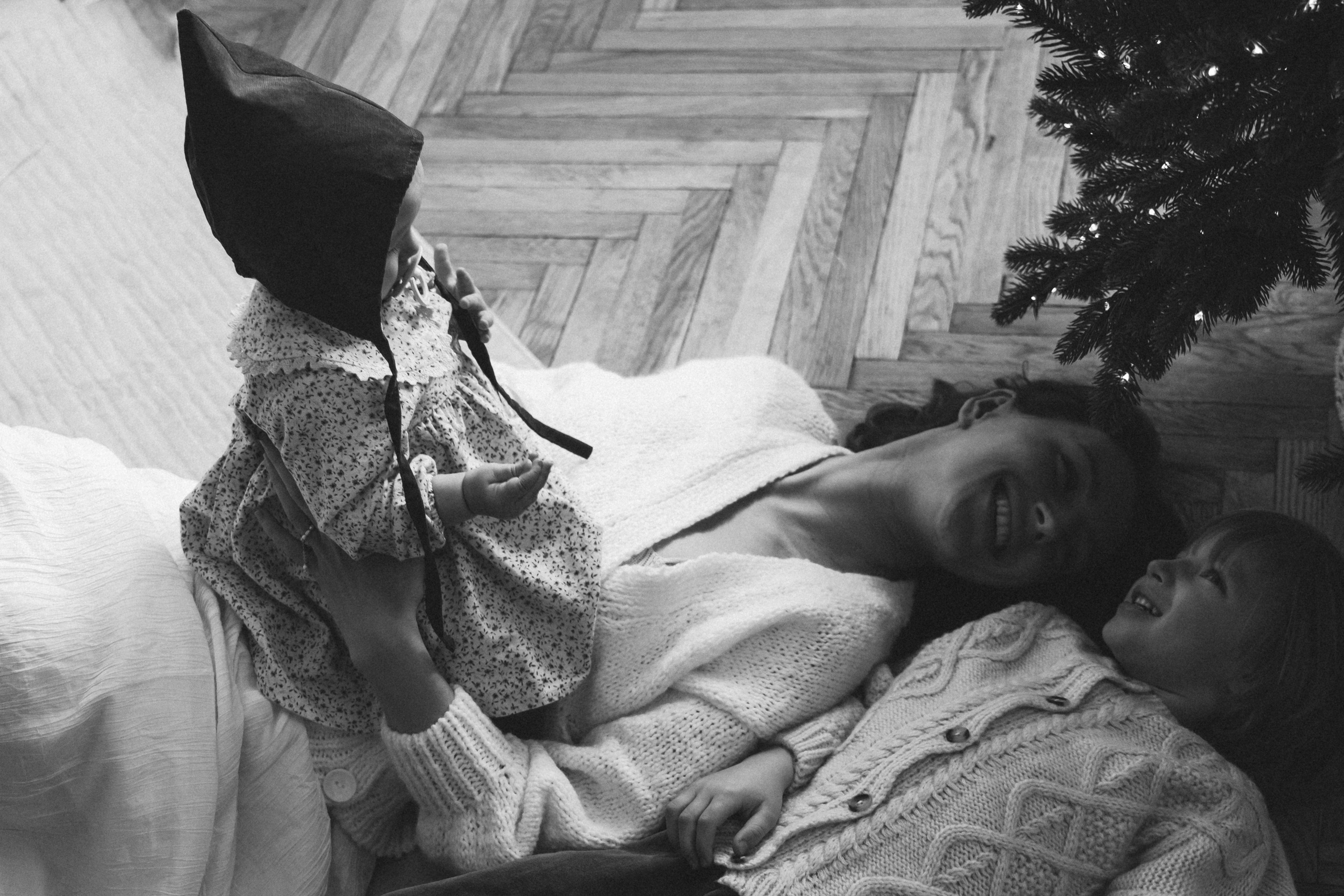 Теплая новогодняя история. Семейный фотограф в Москве Лоншакова Кристина