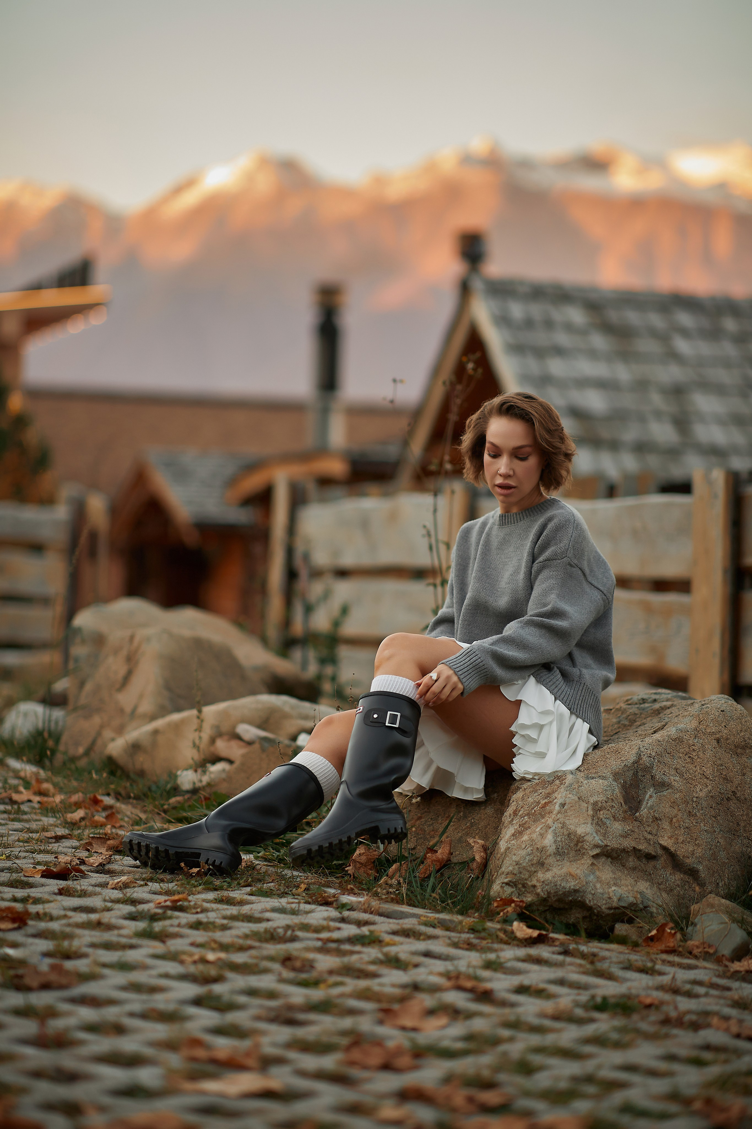 Красная поляна осень. Свадебный и семейный фотограф в Сочи-Красной поляне Ларионова Анна