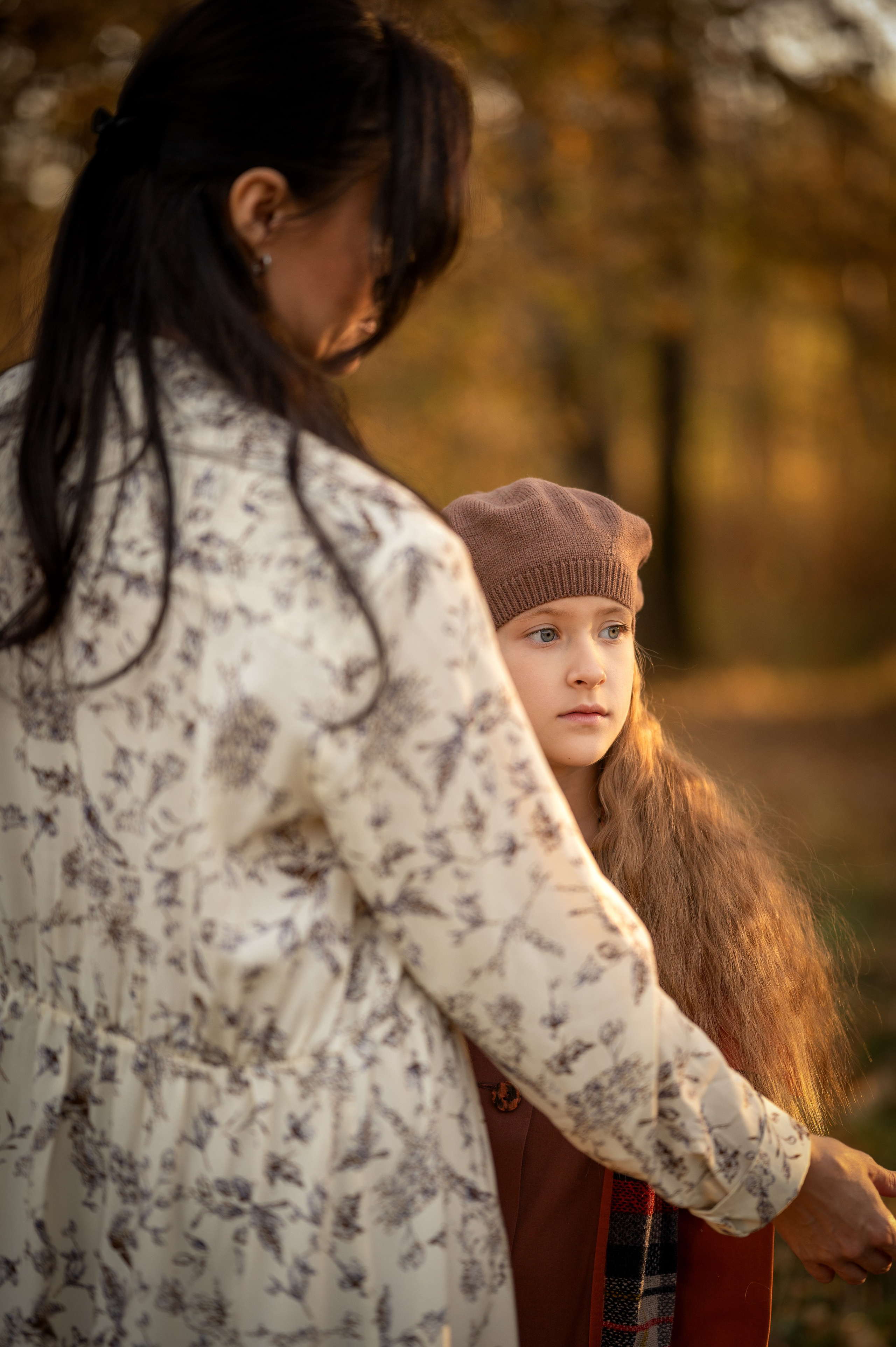 Самая красивая прогулка мамы и дочки. Фотограф новорождённых, семейный, школьный в городе Калуге Евгения