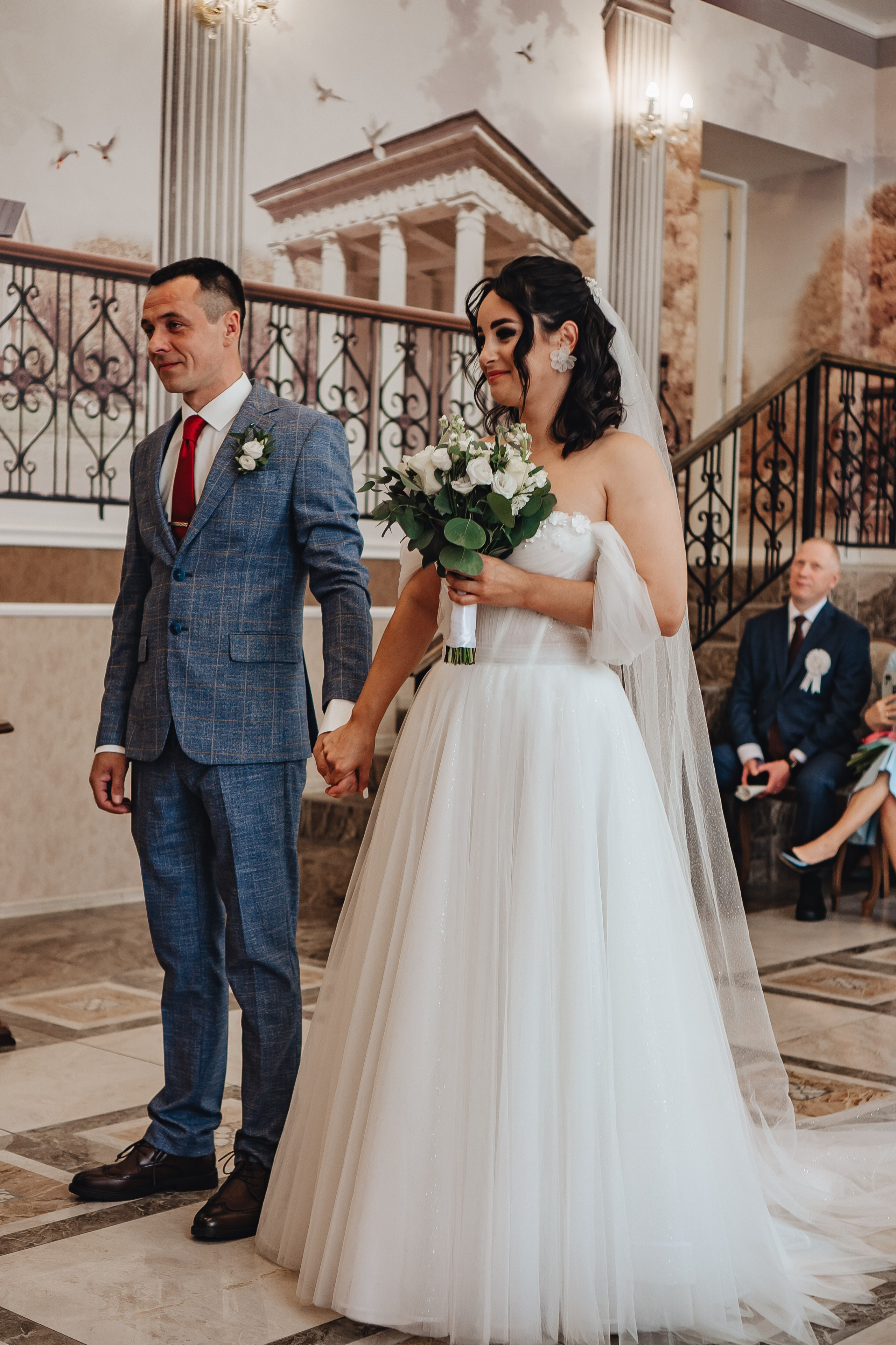 СВАДЕБНАЯ СЬЕМКА В ЗАГСЕ НА МОСКОВСКОМ ПРОСПЕКТЕ. Профессиональный фотограф, Санкт-Петербург — Виктория Богомолова